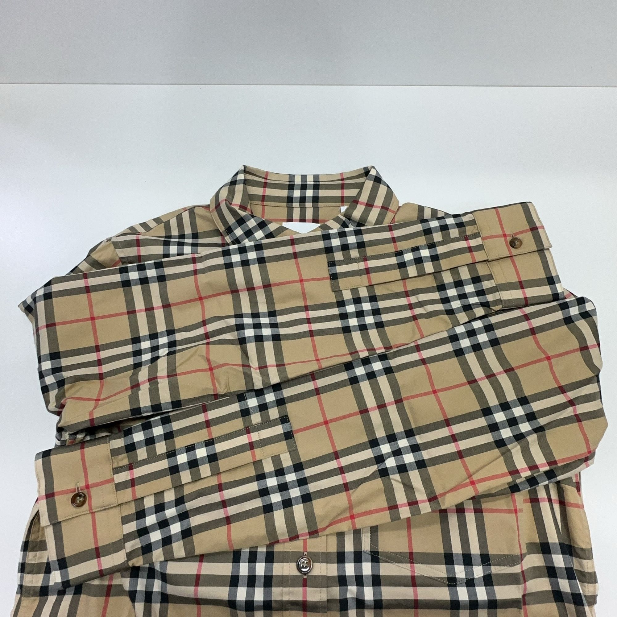 Burberry Burberry Check Button Up Shirt US 8 Size M / US 6-8 / IT 42-44 - 5 Thumbnail
