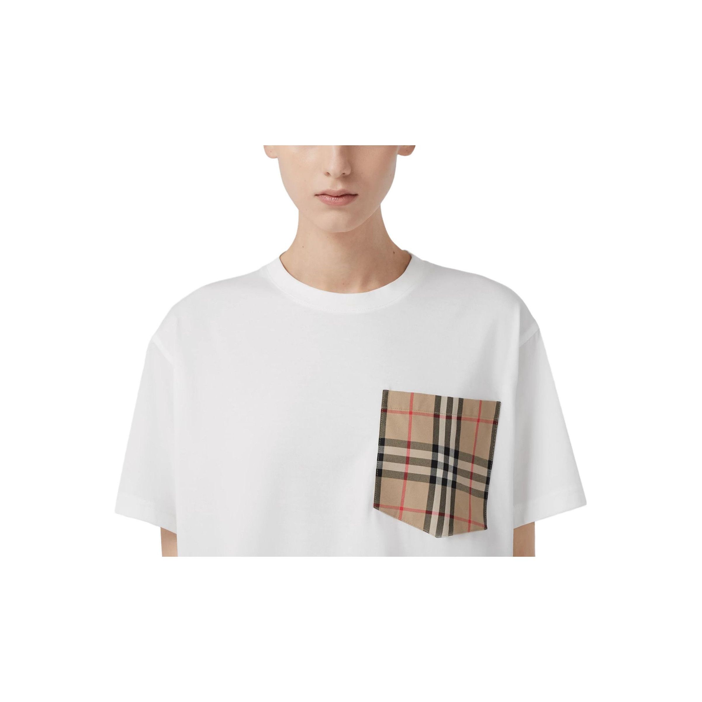 Burberry Burberry Check Pocket T-Shirt Size L Size L / US 10 / IT 46 - 9 Thumbnail