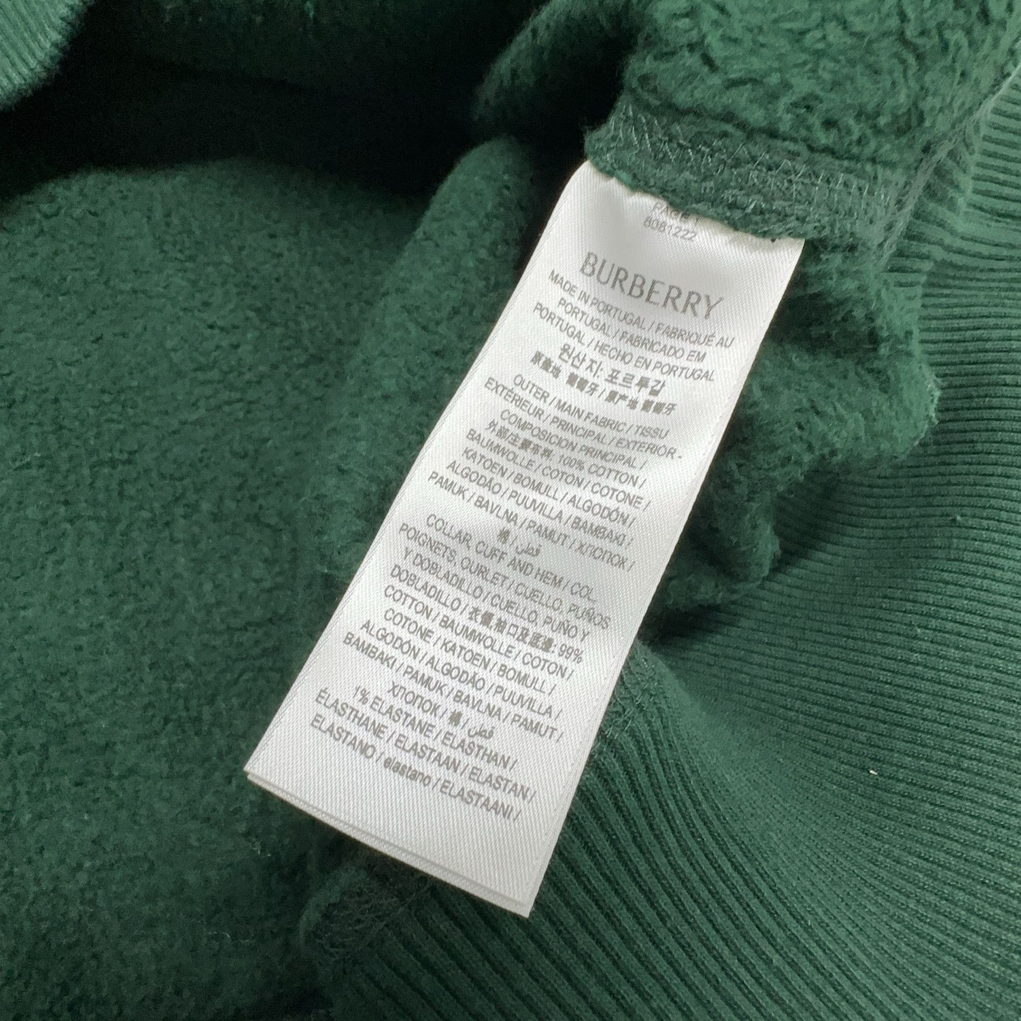 Burberry Burberry Logo Sweatshirt Size XL Size US XL / EU 56 / 4 - 11 Thumbnail