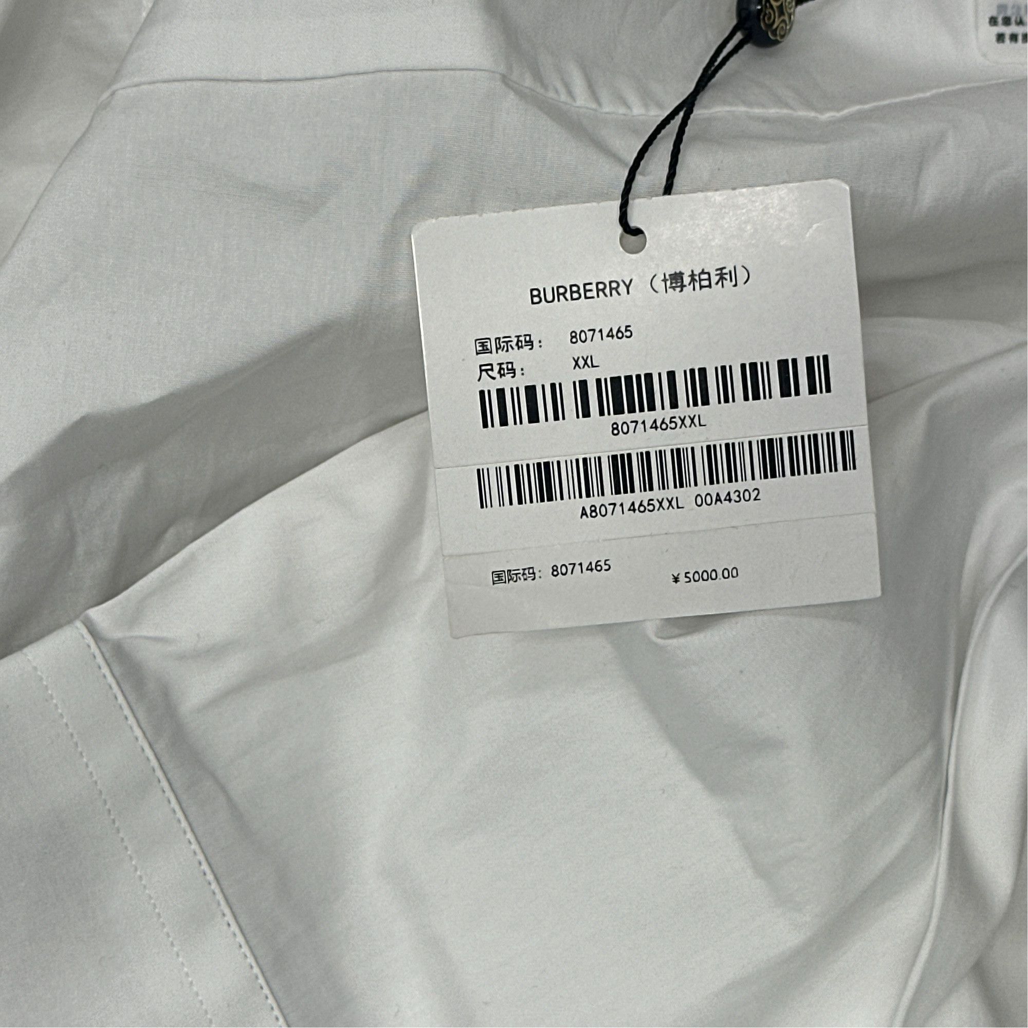 Burberry Burberry Logo Button-Up Shirt Size XXL Size US XXL / EU 58 / 5 - 4 Thumbnail