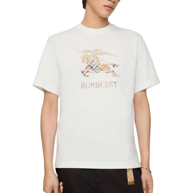 Burberry Burberry Equestrian Knight Logo T-Shirt Size S Size US S / EU 44-46 / 1 - 7 Thumbnail