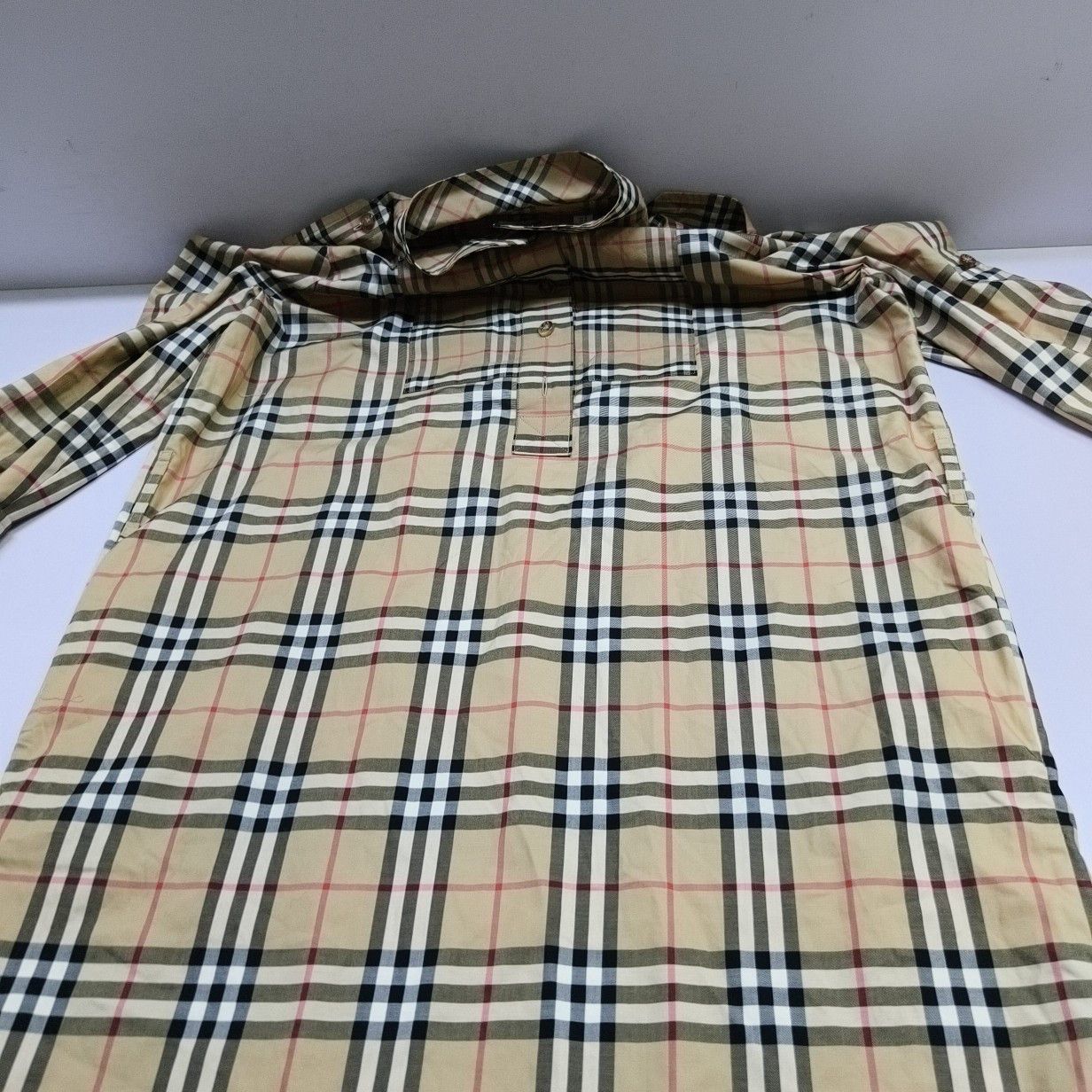 Burberry Burberry Check Belted Shirt Dress Size 12 Size M / US 6-8 / IT 42-44 - 8 Thumbnail