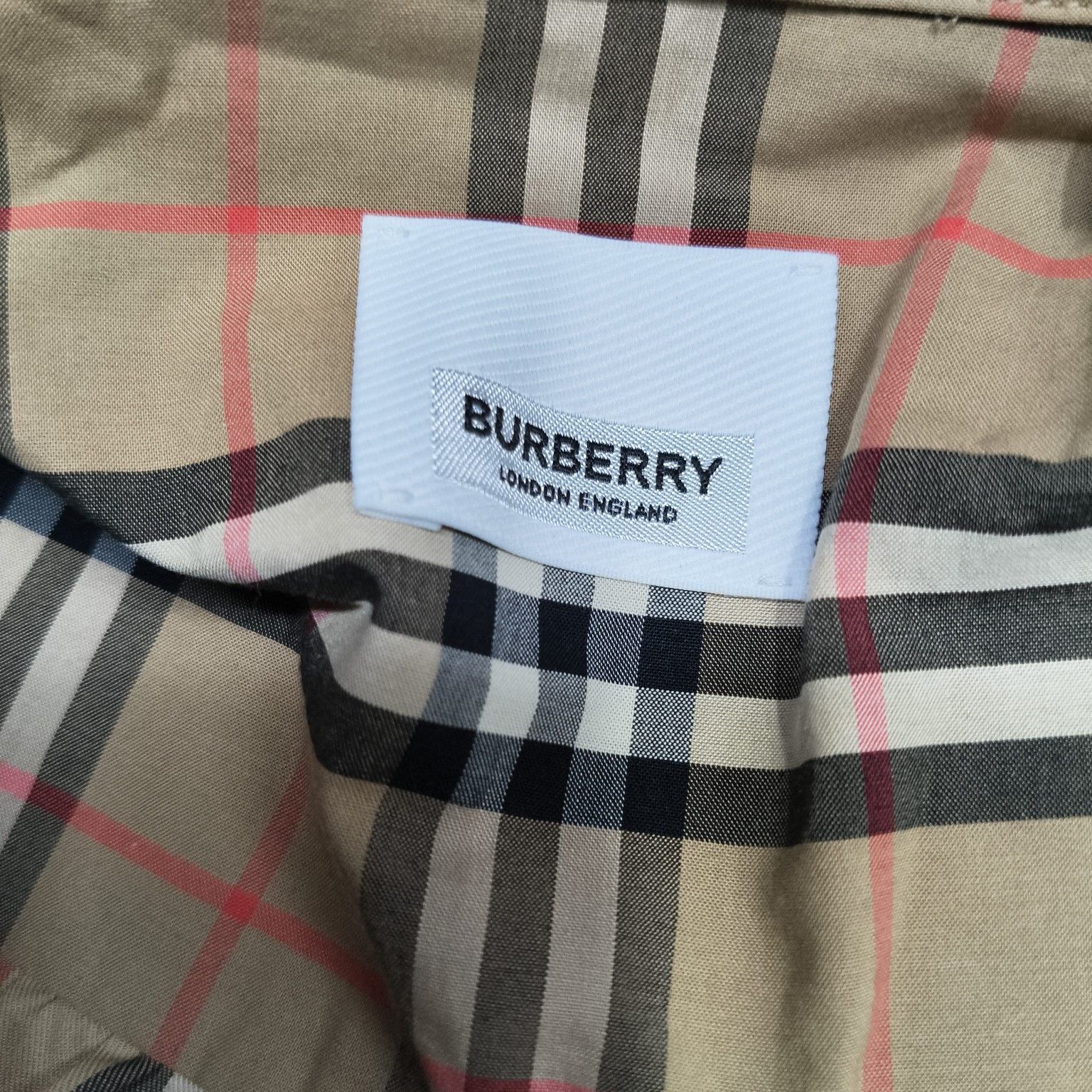 Burberry Burberry Check Belted Shirt Dress Size 12 Size M / US 6-8 / IT 42-44 - 5 Thumbnail