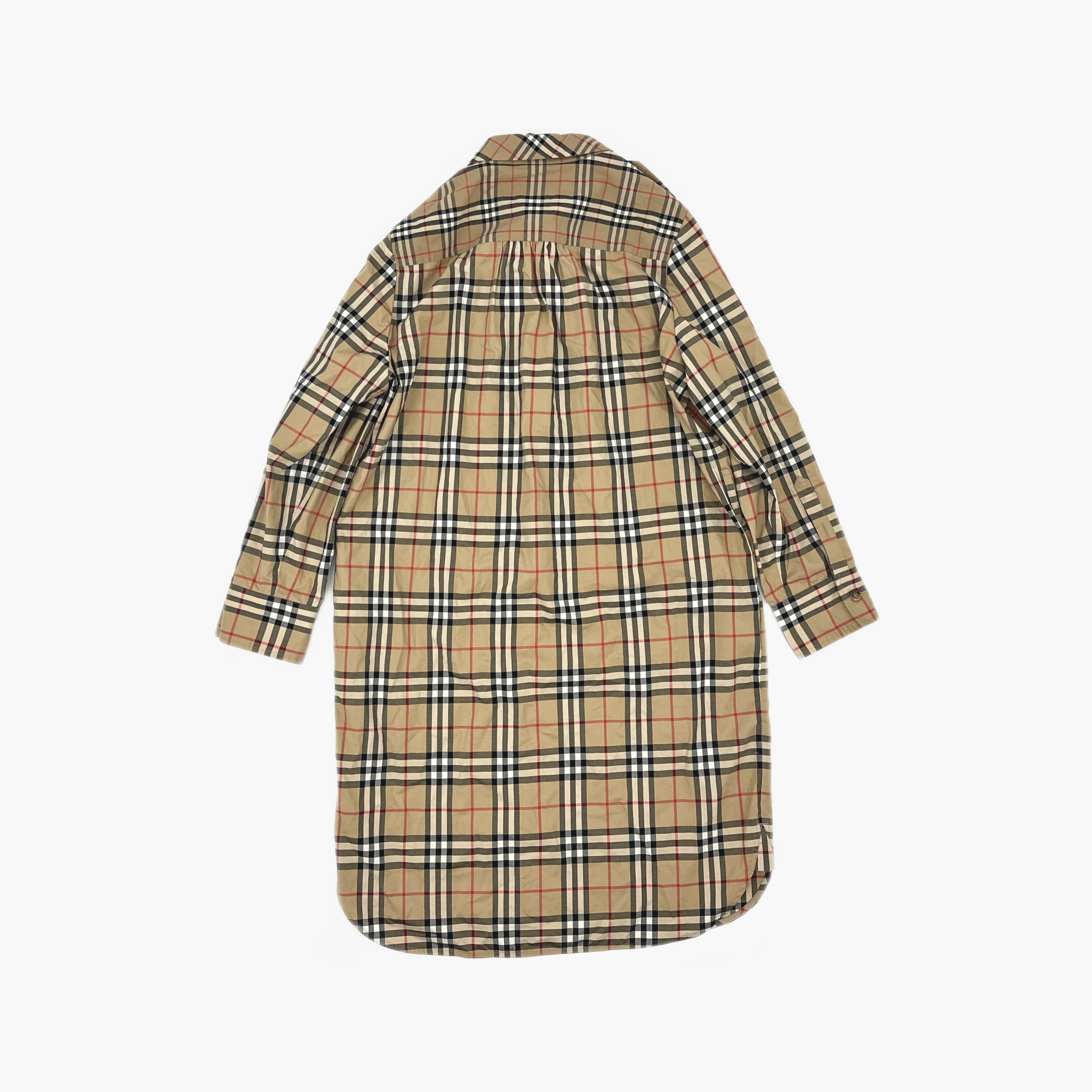 Burberry Burberry Check Belted Shirt Dress Size 12 Size M / US 6-8 / IT 42-44 - 2 Thumbnail