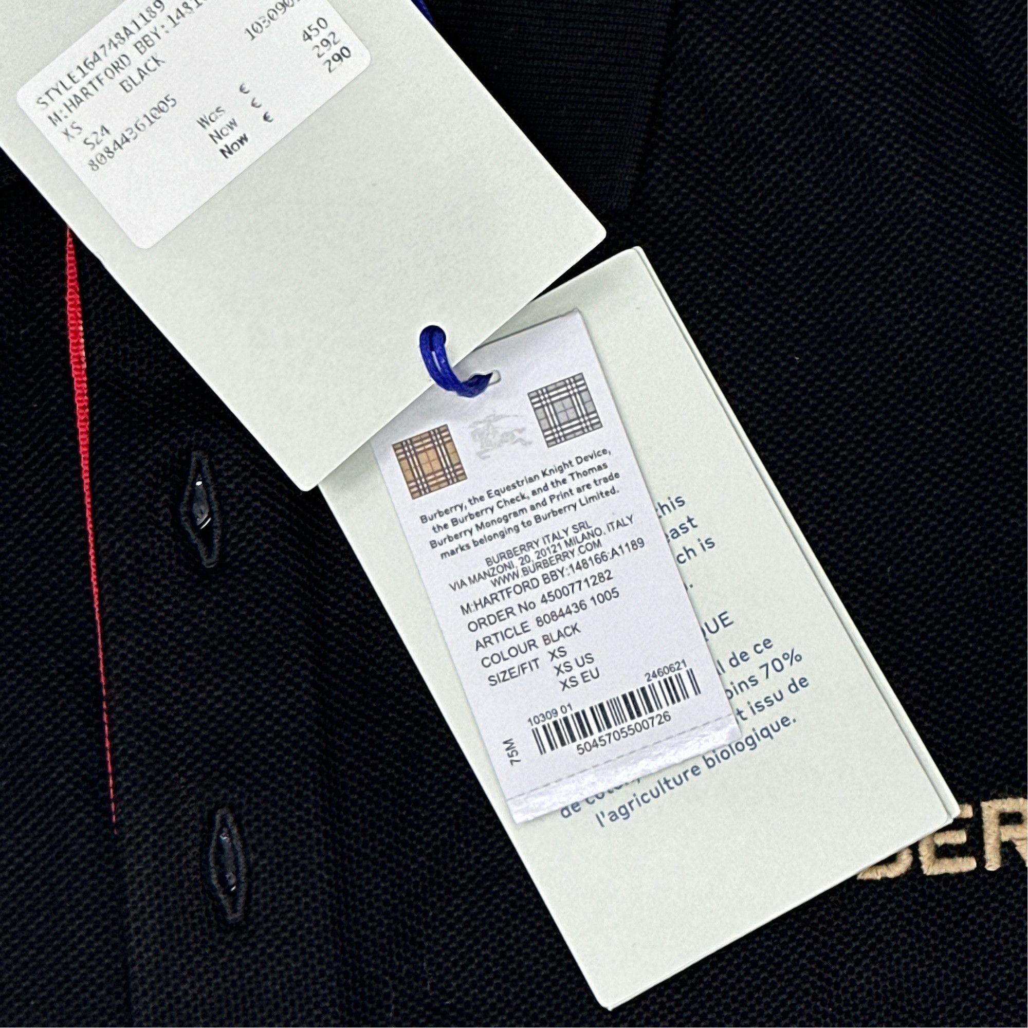 Burberry Burberry Logo Embroidery Polo Shirt Size XS Size US XS / EU 42 / 0 - 3 Thumbnail