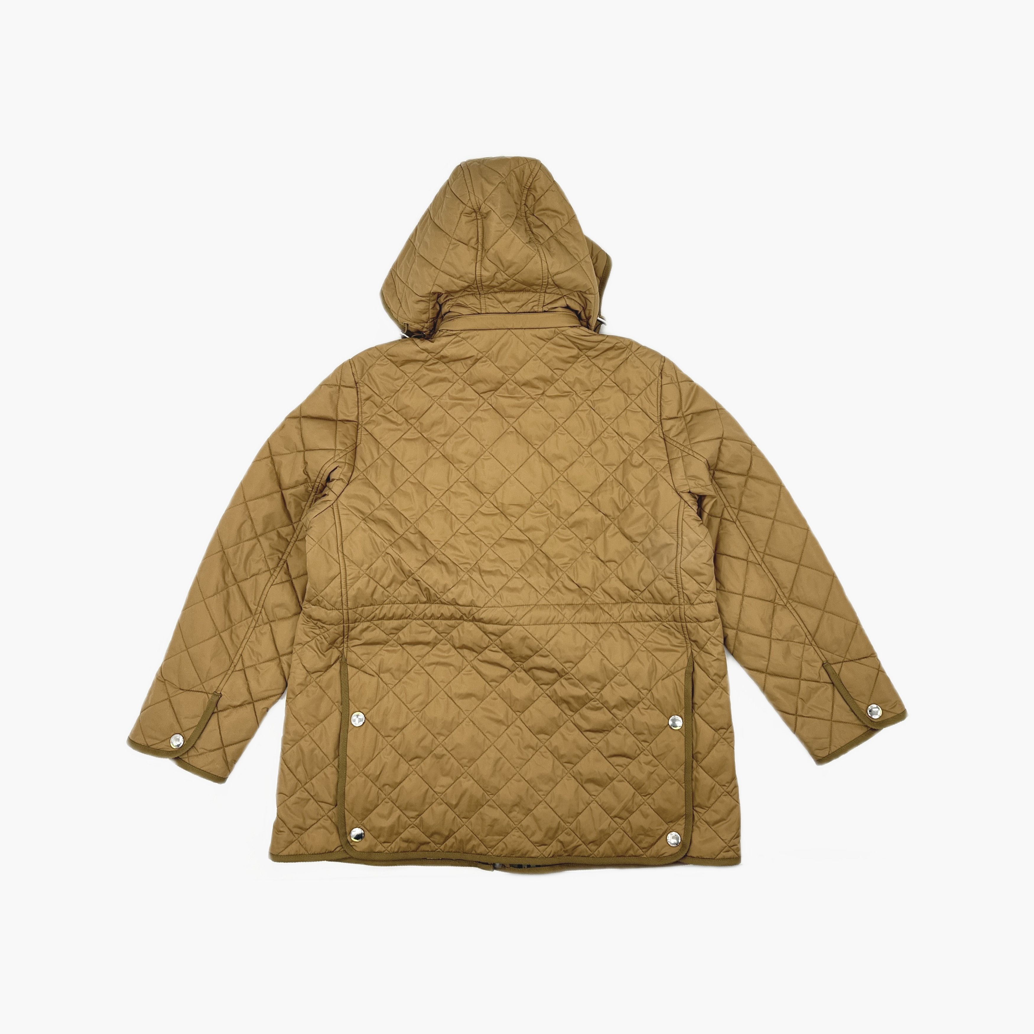 Burberry Burberry Quilted Hooded Jacket Size L Size L / US 10 / IT 46 - 2 Thumbnail