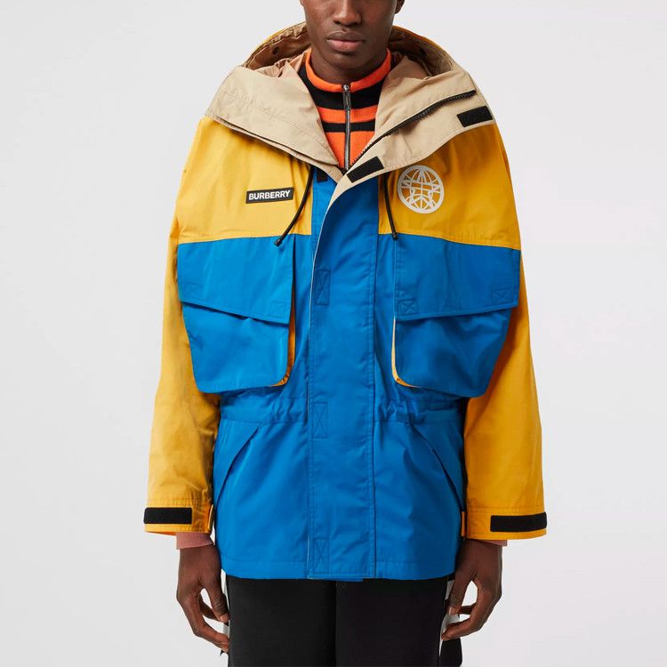 Burberry Burberry Colorblock Globe Logo Jacket Size S Size US S / EU 44-46 / 1 - 10 Thumbnail