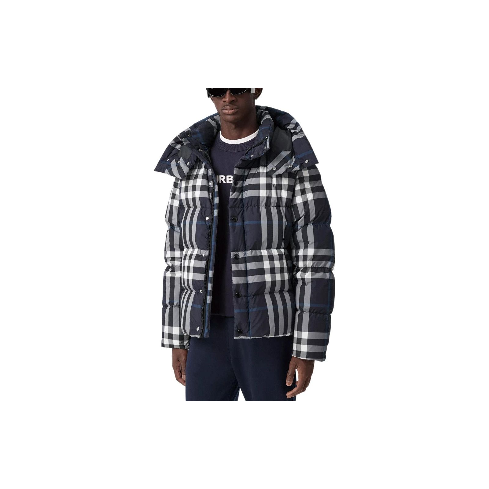 Burberry Burberry Larrick Check Down Jacket Size XL Size US XL / EU 56 / 4 - 16 Thumbnail