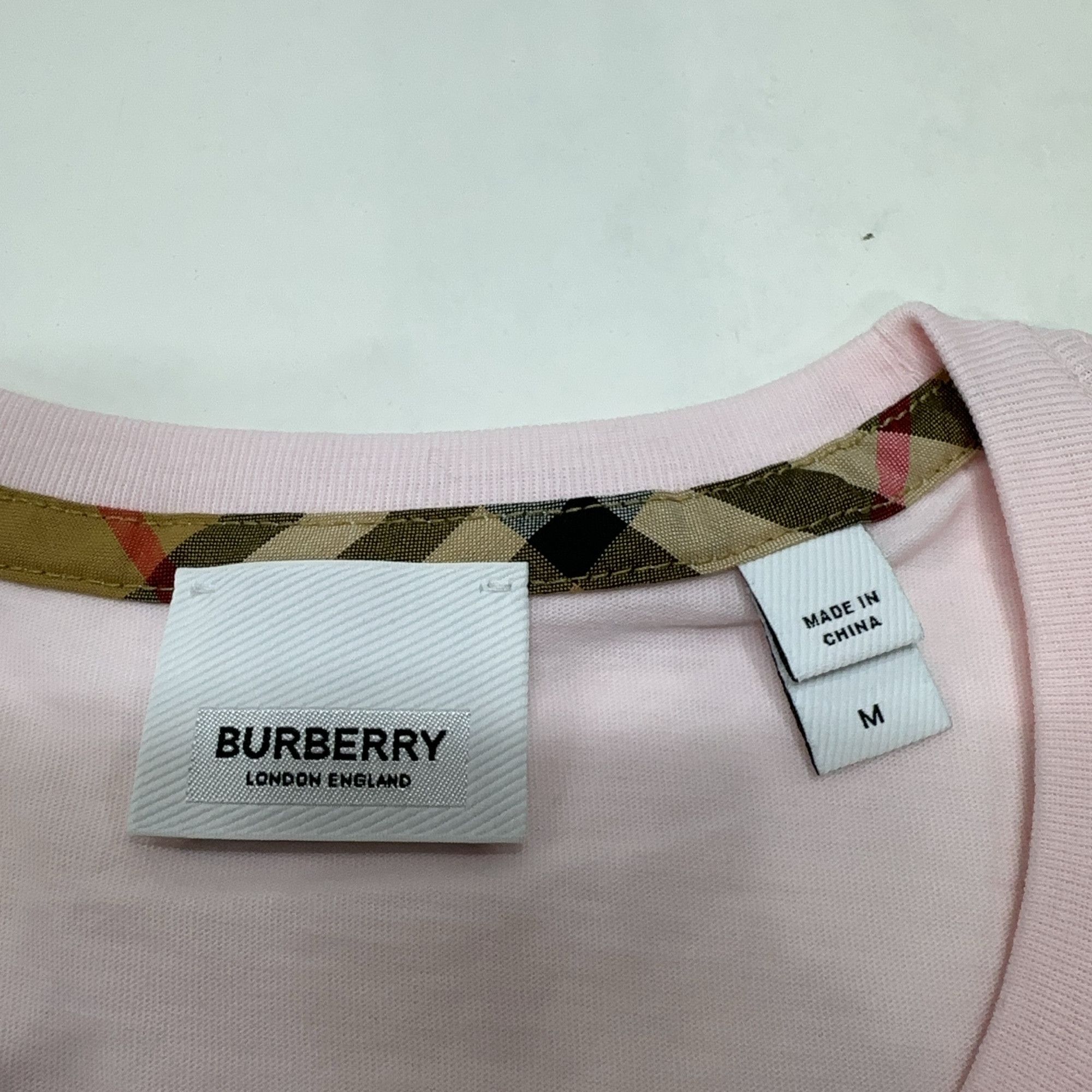 Burberry Burberry Logo Short Sleeve T-Shirt Size M Size US M / EU 48-50 / 2 - 3 Thumbnail