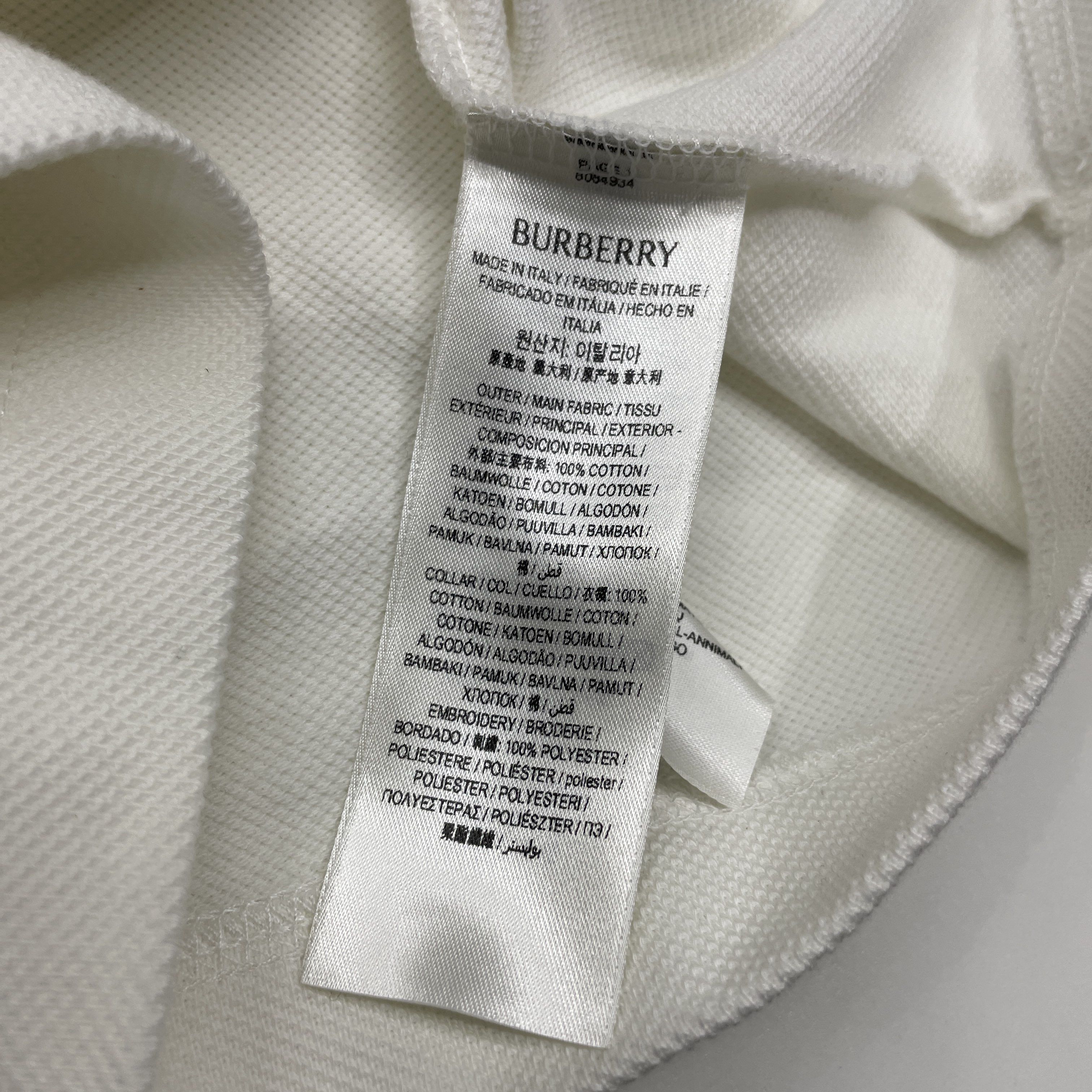 Burberry Burberry Logo Polo Shirt Size S Size US S / EU 44-46 / 1 - 4 Thumbnail