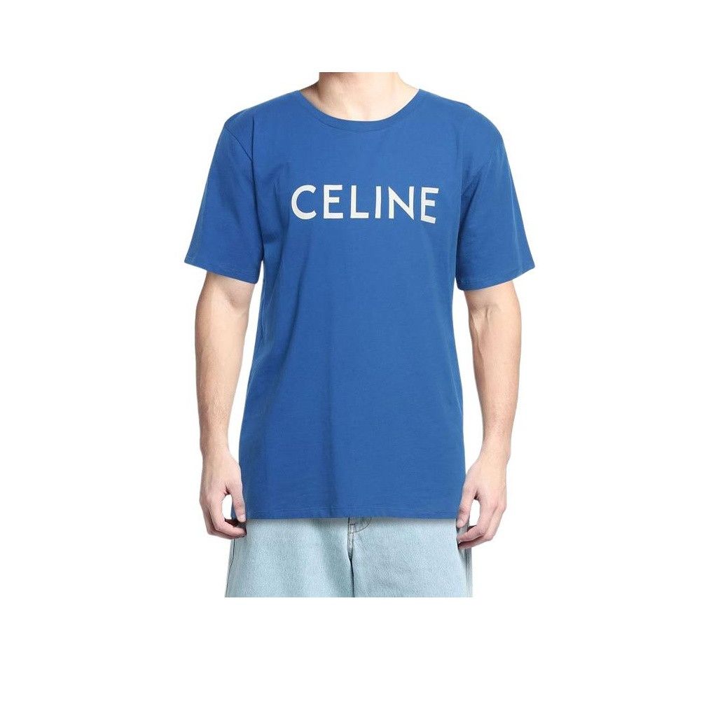 Celine Celine Logo Short Sleeve T-Shirt Size L Size US L / EU 52-54 / 3 - 8 Thumbnail