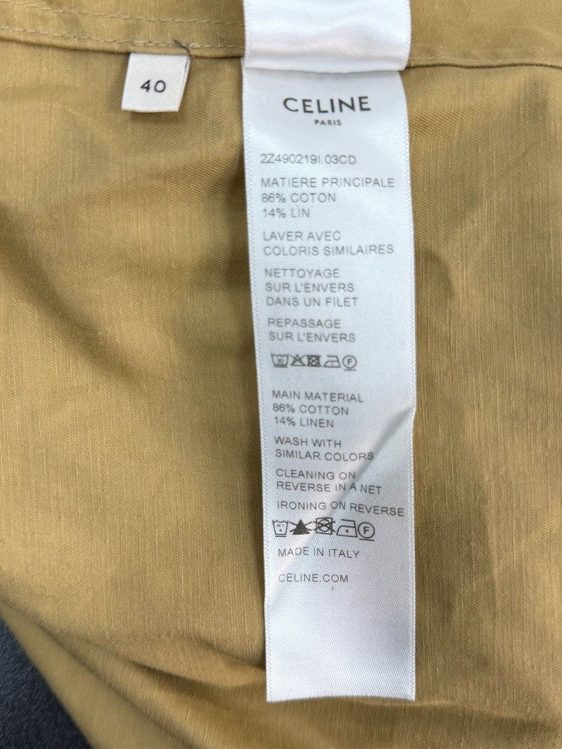 Celine Celine Lace-Up Pocket Mini Dress Size 40 Size M / US 6-8 / IT 42-44 - 4 Thumbnail
