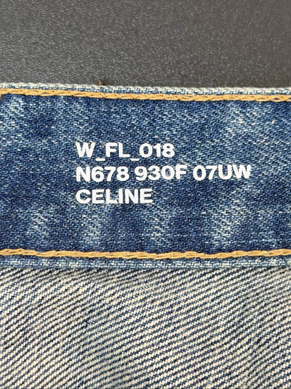 Celine CELINE Dylan Wash Jeans Size 28 Size 28" / US 6 / IT 42 - 3 Thumbnail
