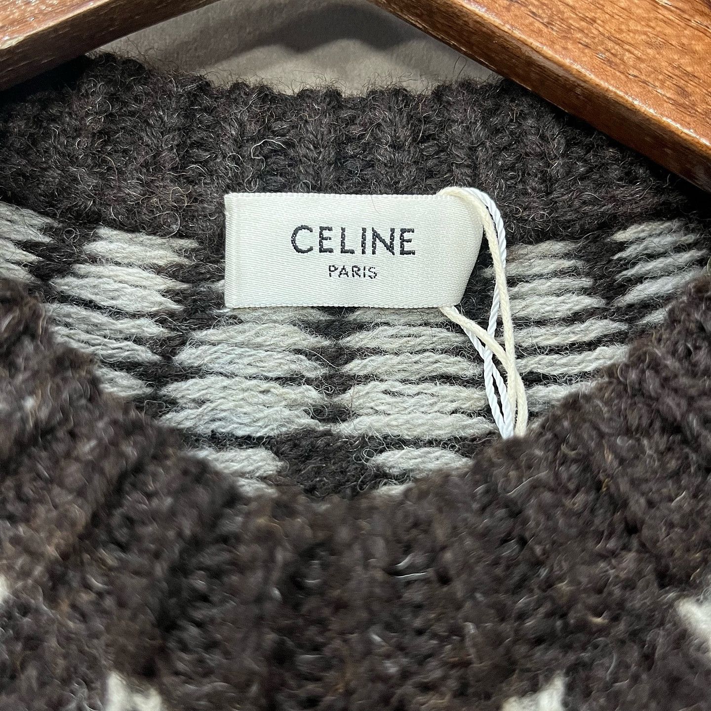 Celine CELINE Fair Isle Wool Sweater XS Size XS / US 0-2 / IT 36-38 - 3 Thumbnail