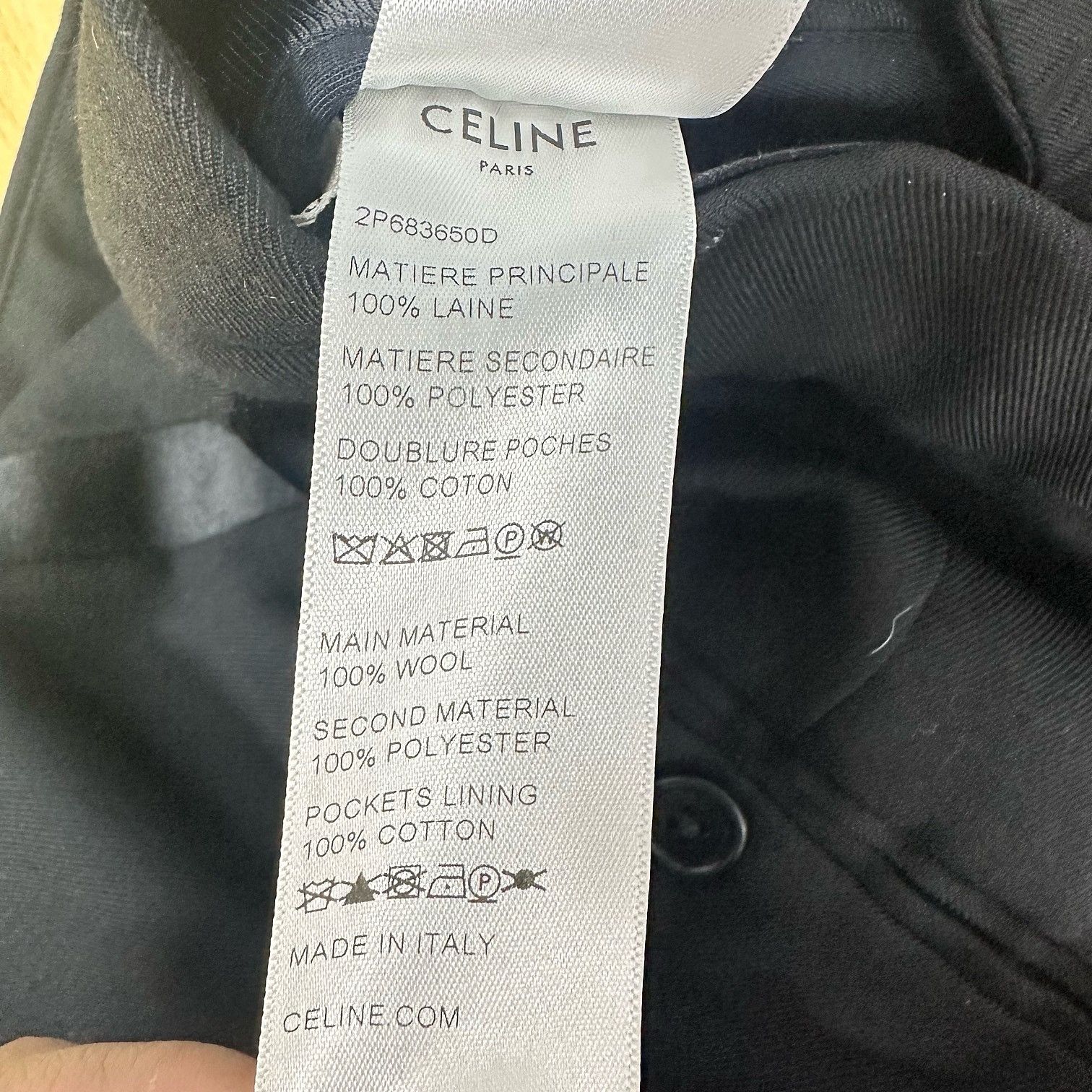 Celine CELINE Wool Shorts Size 38 Size 27" / US 4 / IT 40 - 4 Thumbnail