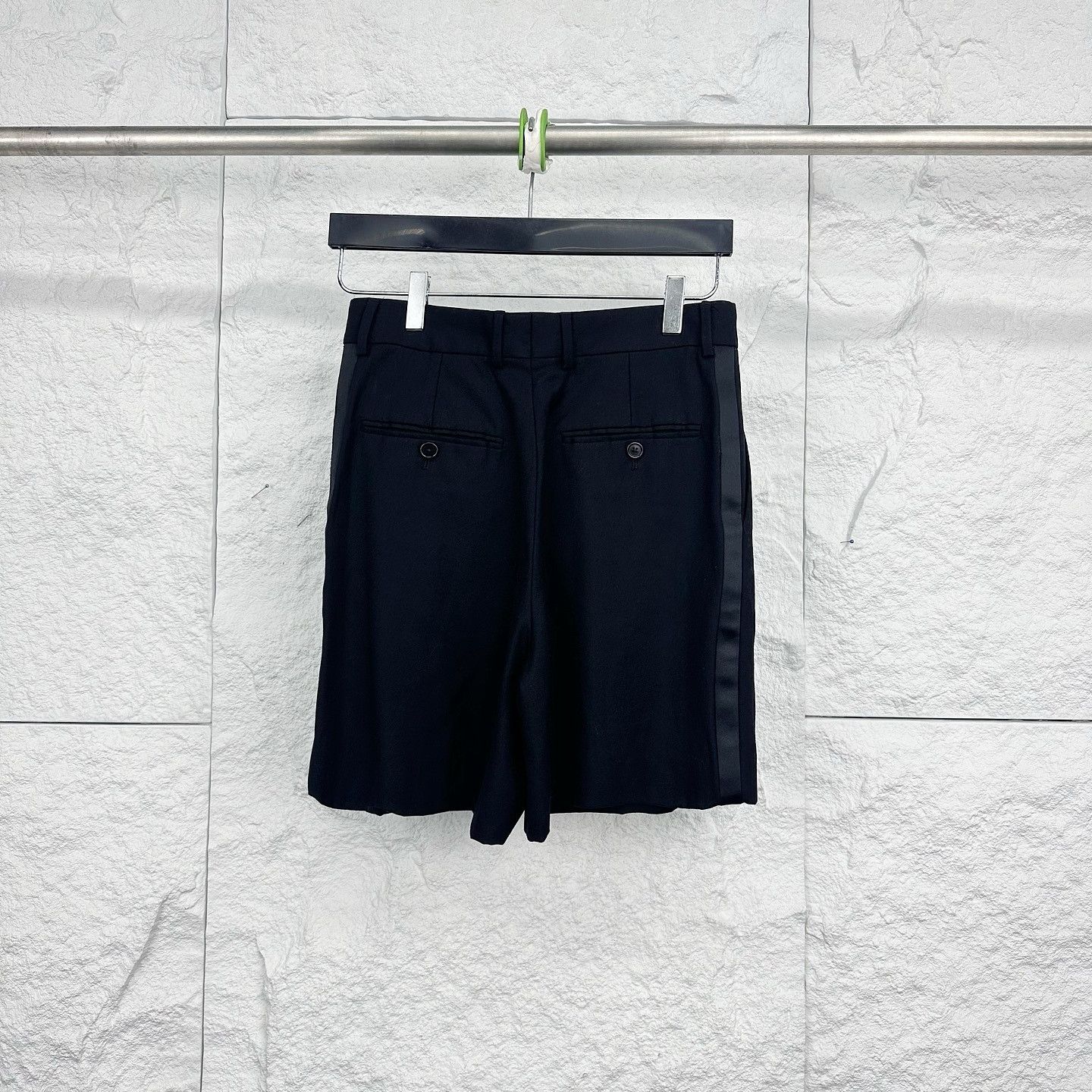 Celine CELINE Wool Shorts Size 38 Size 27" / US 4 / IT 40 - 2 Thumbnail
