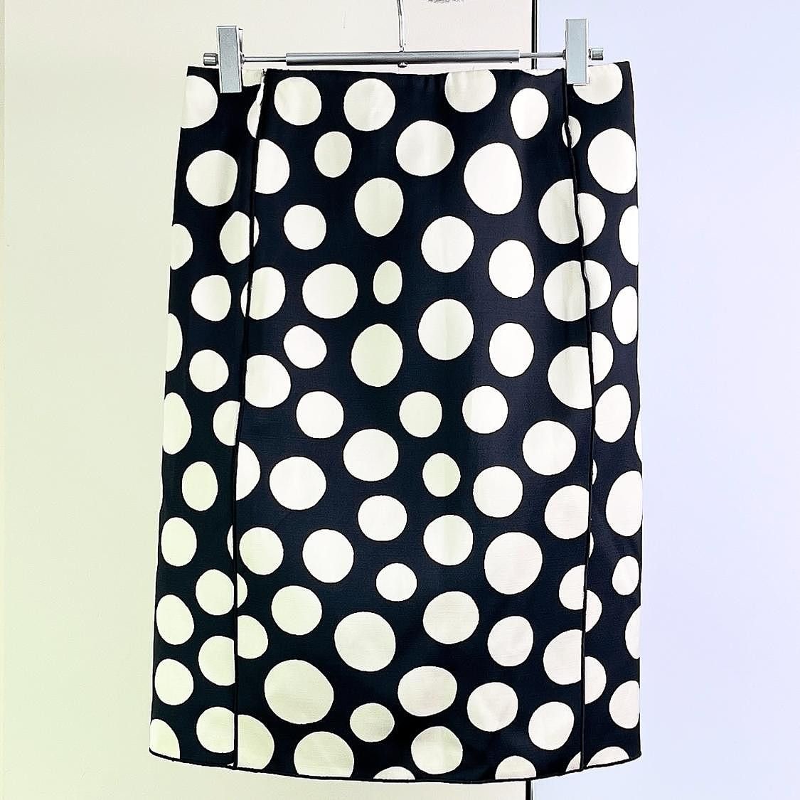 Celine Celine Polka Dot Skirt Size 34 Size 24" / US 00 / IT 34 - 2 Thumbnail