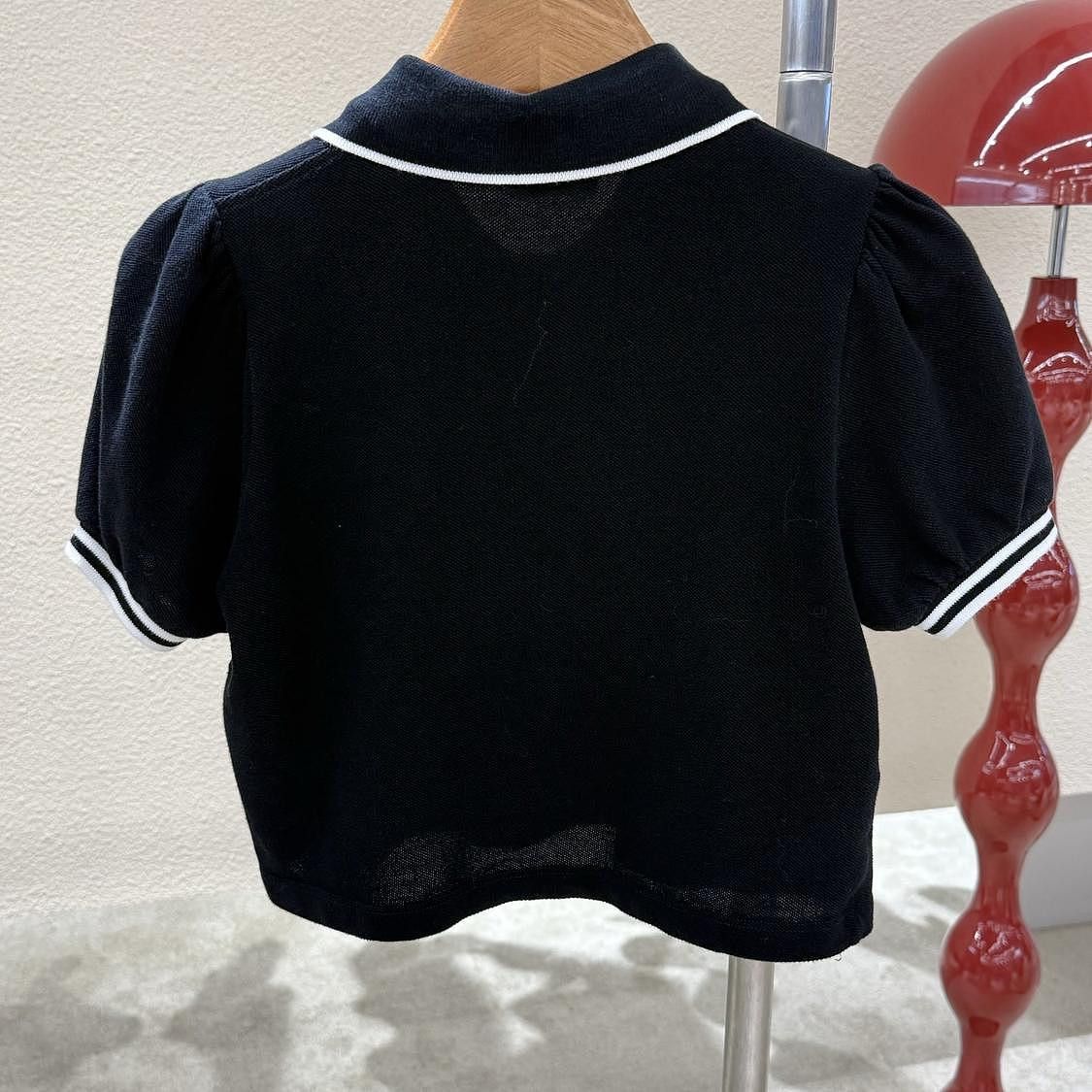 Celine Celine Gold Button Embroidered Polo Size S Size S / US 4 / IT 40 - 2 Thumbnail