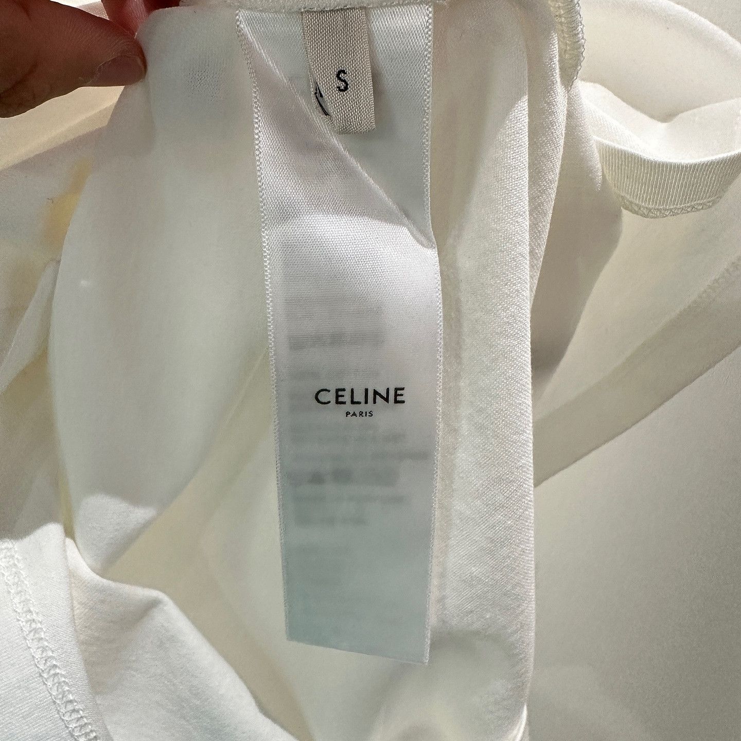 Celine CELINE Logo Graphic T-Shirt Size S Size S / US 4 / IT 40 - 4 Thumbnail