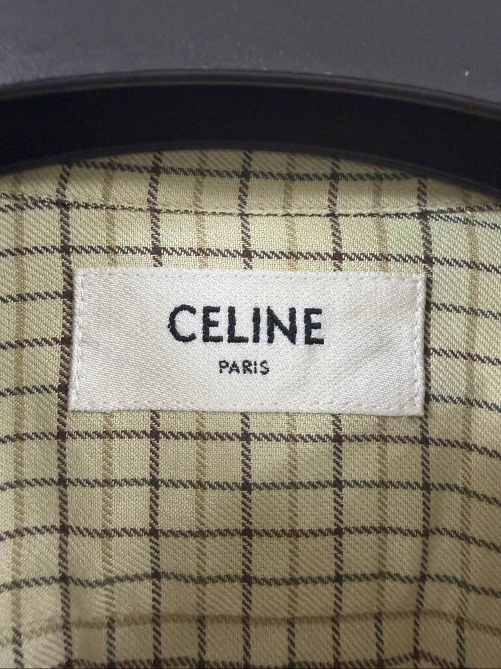 Celine Celine Check Pattern Button Up Shirt US S Size US S / EU 44-46 / 1 - 3 Thumbnail