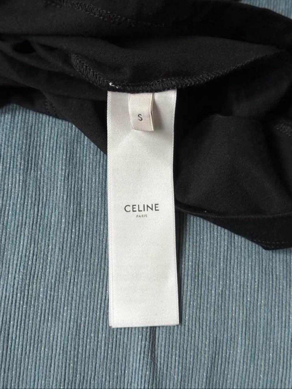 Celine Celine Paris Logo Crop T-Shirt Size S Size S / US 4 / IT 40 - 4 Thumbnail