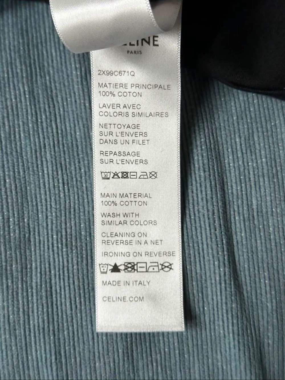 Celine Celine Paris Logo Crop T-Shirt Size S Size S / US 4 / IT 40 - 5 Thumbnail