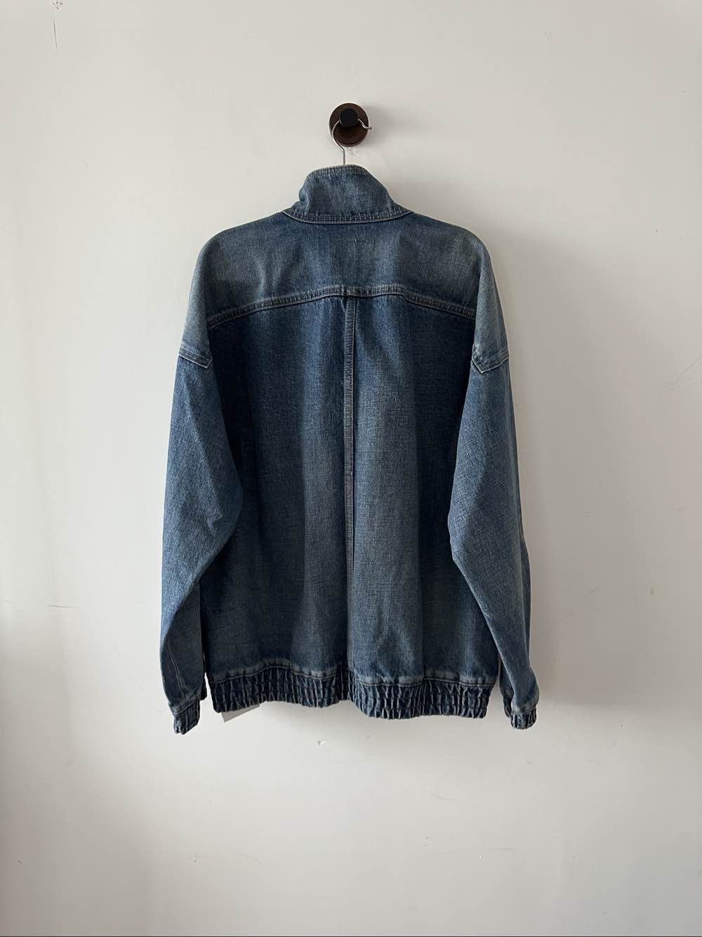 Celine CELINE Washed Denim Pullover Jacket Size L Size L / US 10 / IT 46 - 2 Thumbnail