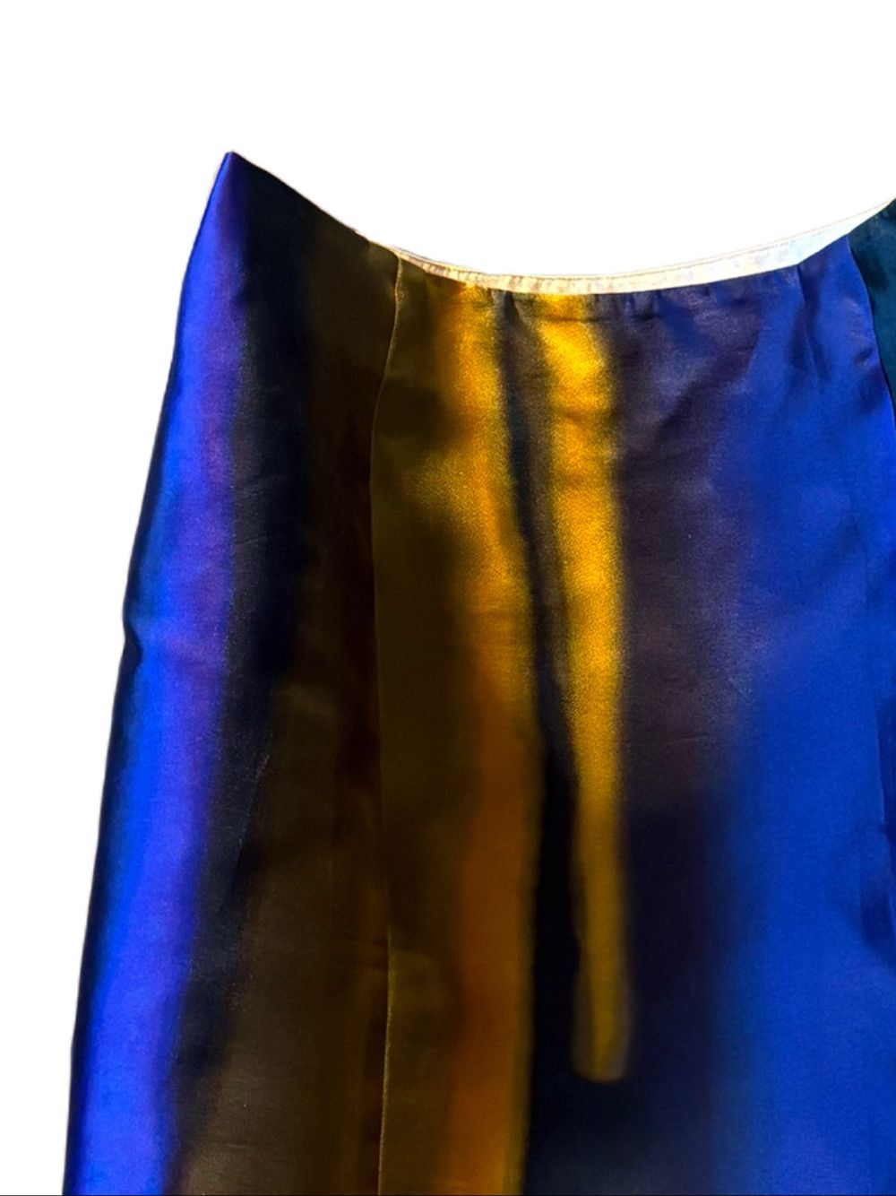 Celine Celine Silk Striped Mini Skirt Size 40 Size 28" / US 6 / IT 42 - 15 Thumbnail