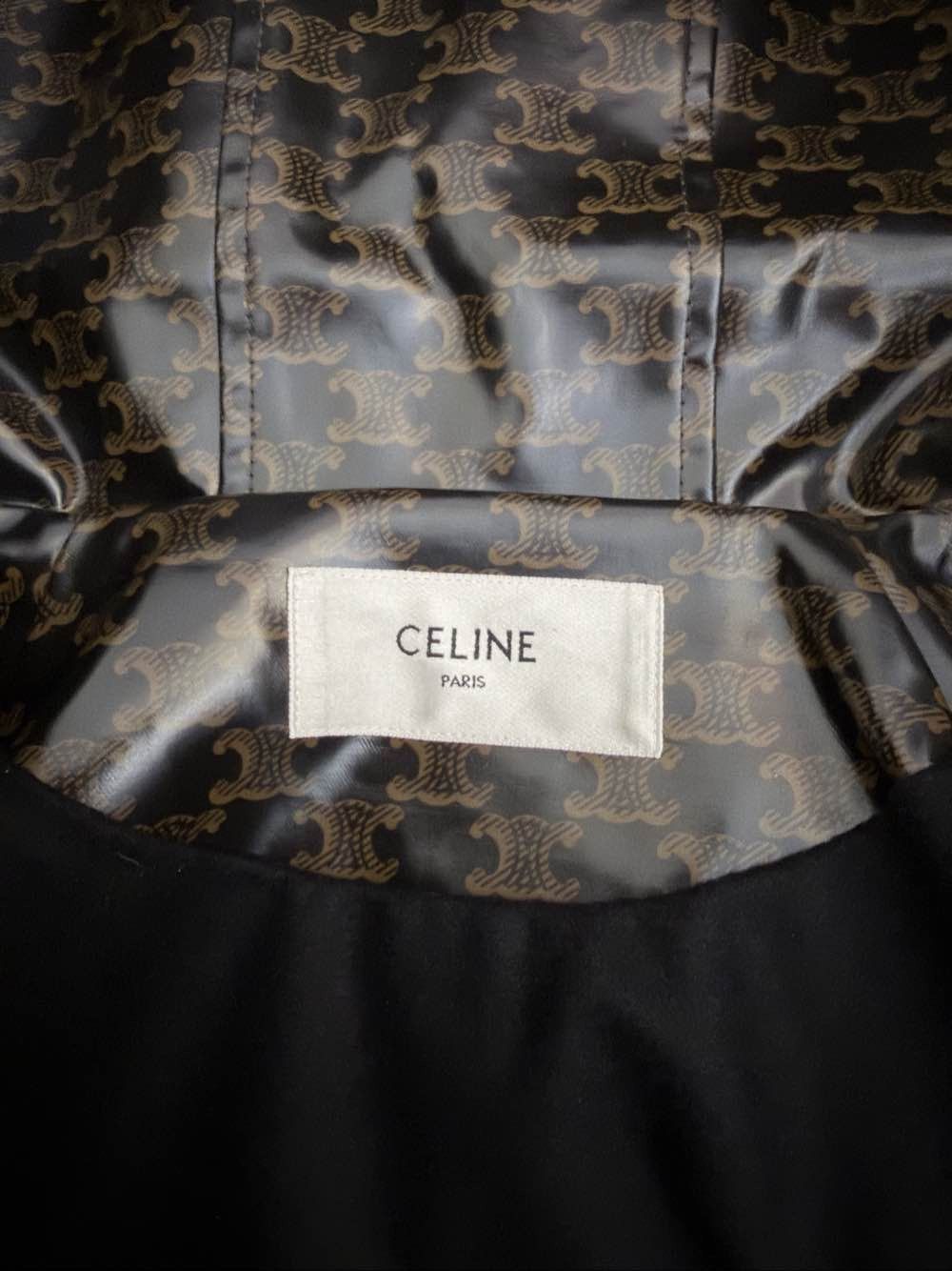 Celine Celine Triomphe Canvas Hoodie Jacket Size 36 Size XS / US 0-2 / IT 36-38 - 3 Thumbnail