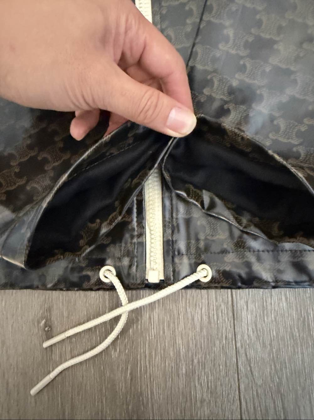 Celine Celine Triomphe Canvas Hoodie Jacket Size 36 Size XS / US 0-2 / IT 36-38 - 9 Thumbnail