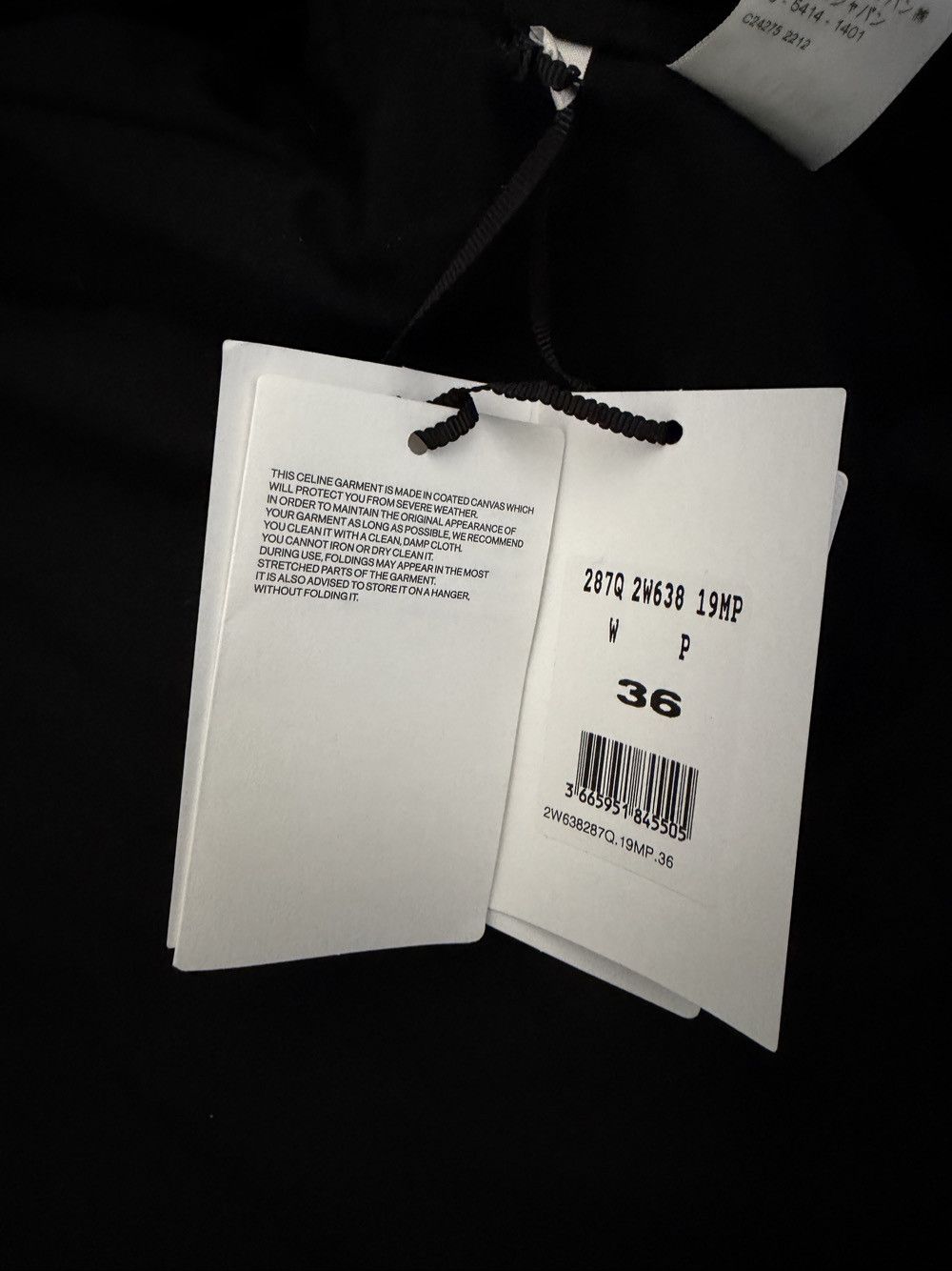 Celine Celine Triomphe Canvas Hoodie Jacket Size 36 Size XS / US 0-2 / IT 36-38 - 5 Thumbnail