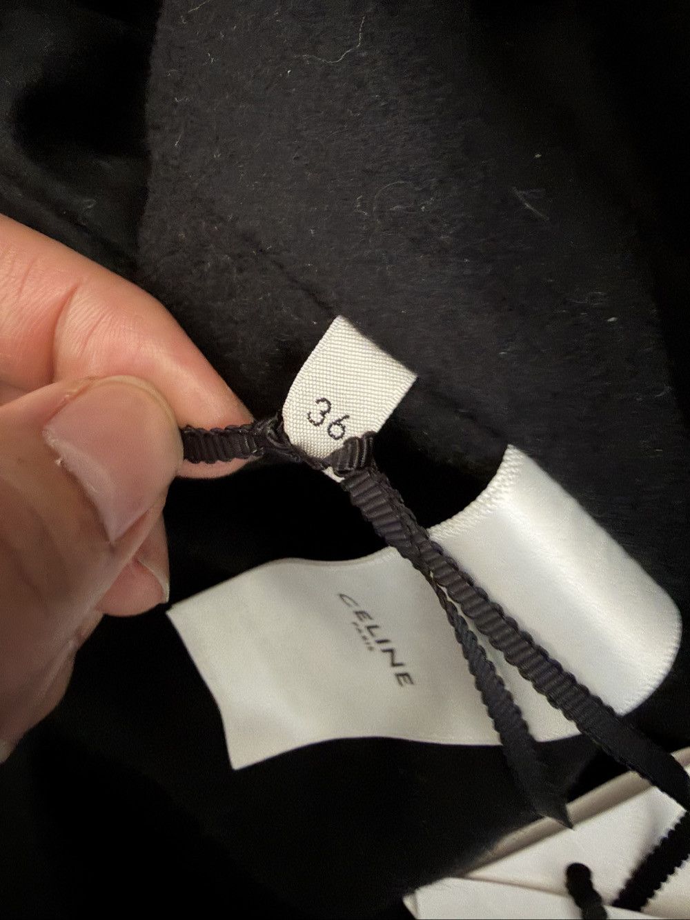 Celine Celine Triomphe Canvas Hoodie Jacket Size 36 Size XS / US 0-2 / IT 36-38 - 4 Thumbnail