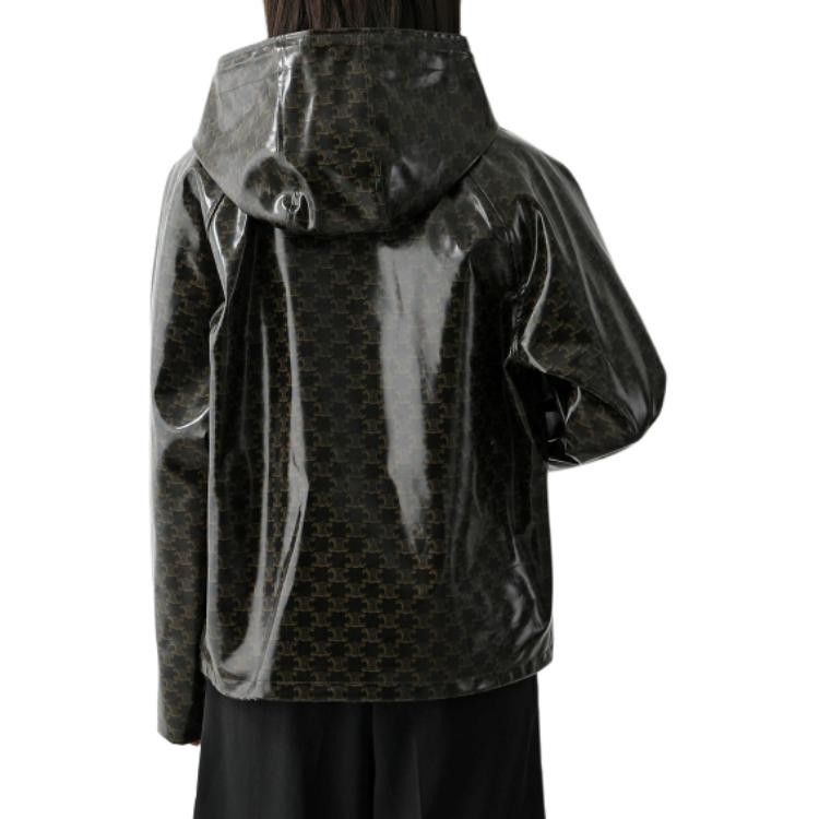 Celine Celine Triomphe Canvas Hoodie Jacket Size 36 Size XS / US 0-2 / IT 36-38 - 16 Thumbnail