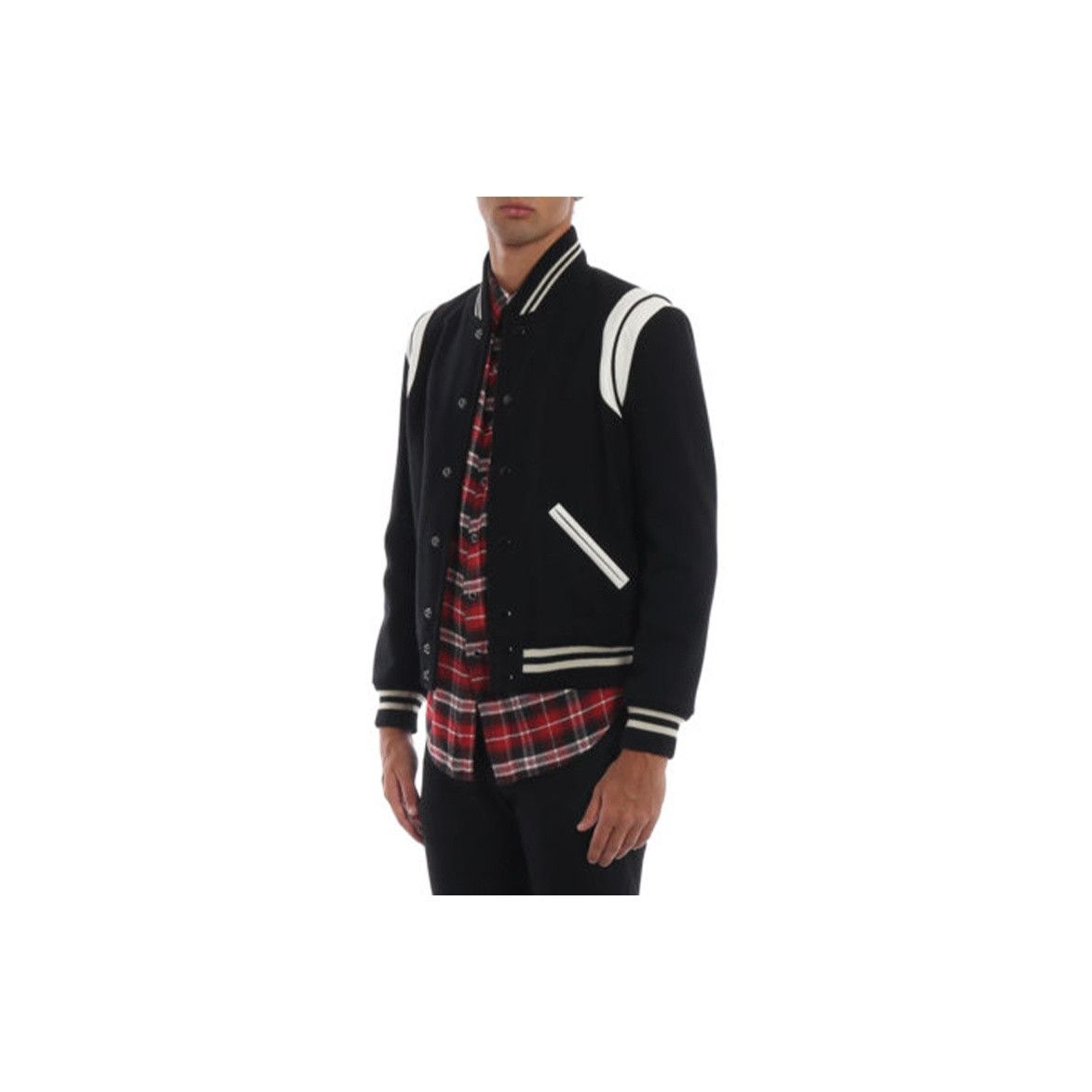 Saint Laurent Paris Saint Laurent Wool Varsity Jacket Size S Size US S / EU 44-46 / 1 - 6 Thumbnail