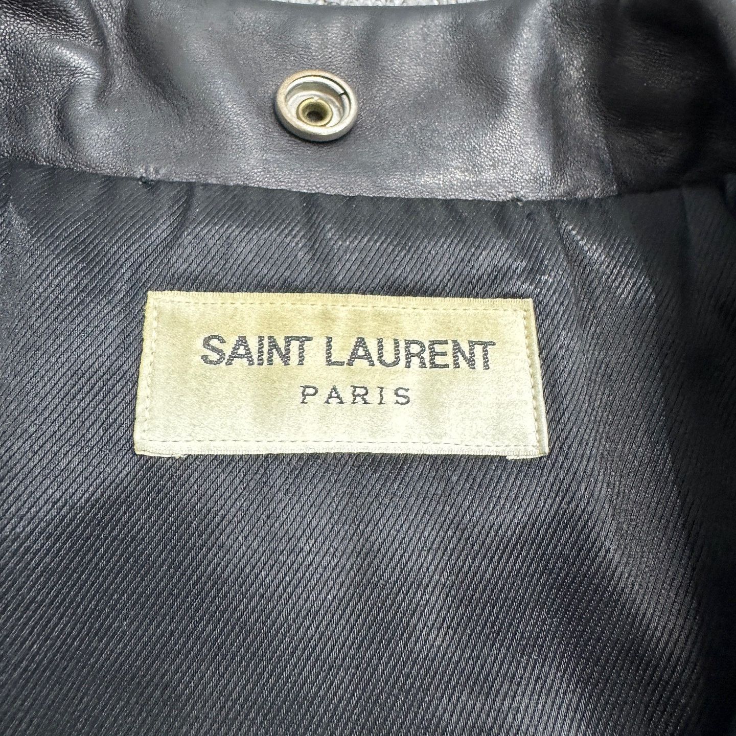 Saint Laurent Paris Saint Laurent Lambskin Leather Jacket Size 50 Size US M / EU 48-50 / 2 - 3 Thumbnail