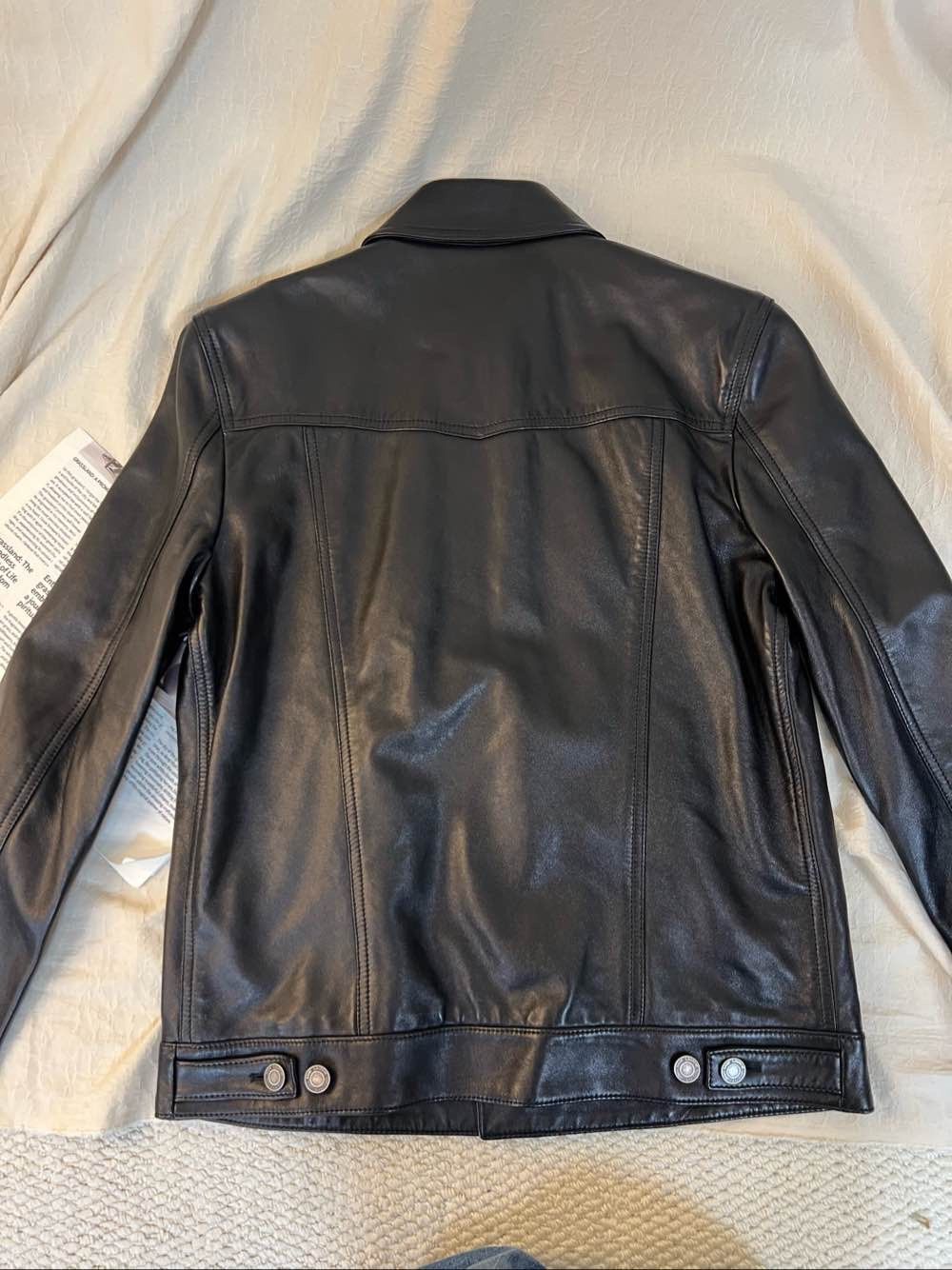 Saint Laurent Paris Saint Laurent Leather Jacket Size M Size US M / EU 48-50 / 2 - 2 Thumbnail