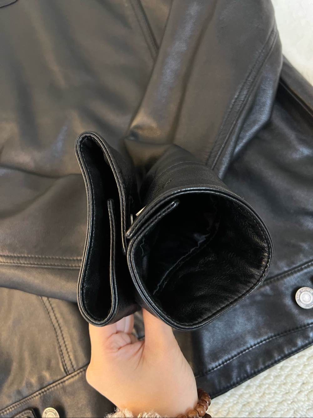 Saint Laurent Paris Saint Laurent Leather Jacket Size M Size US M / EU 48-50 / 2 - 6 Thumbnail