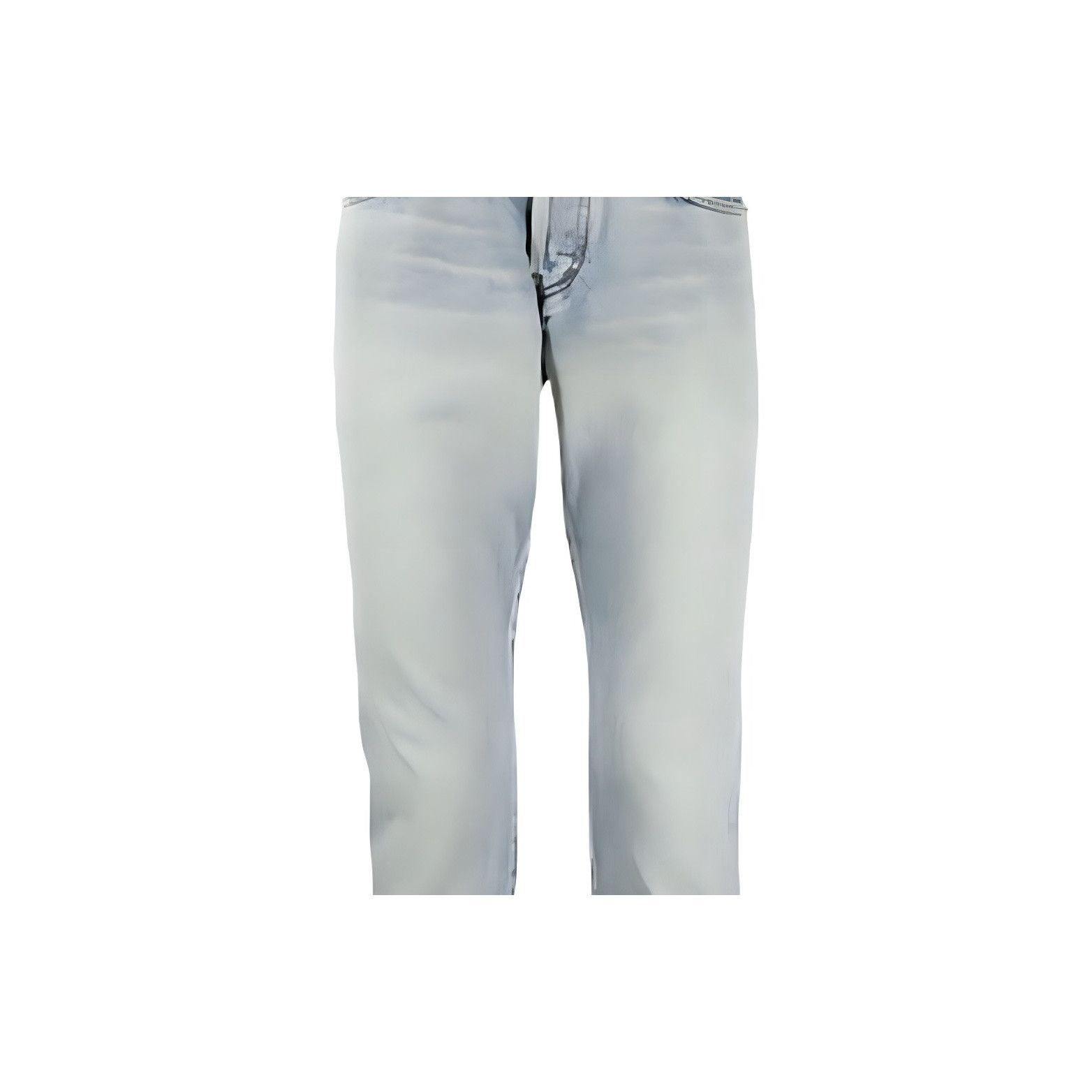 Saint Laurent Paris Saint Laurent Distressed Denim Jeans Size 33 Size US 33 - 18 Thumbnail