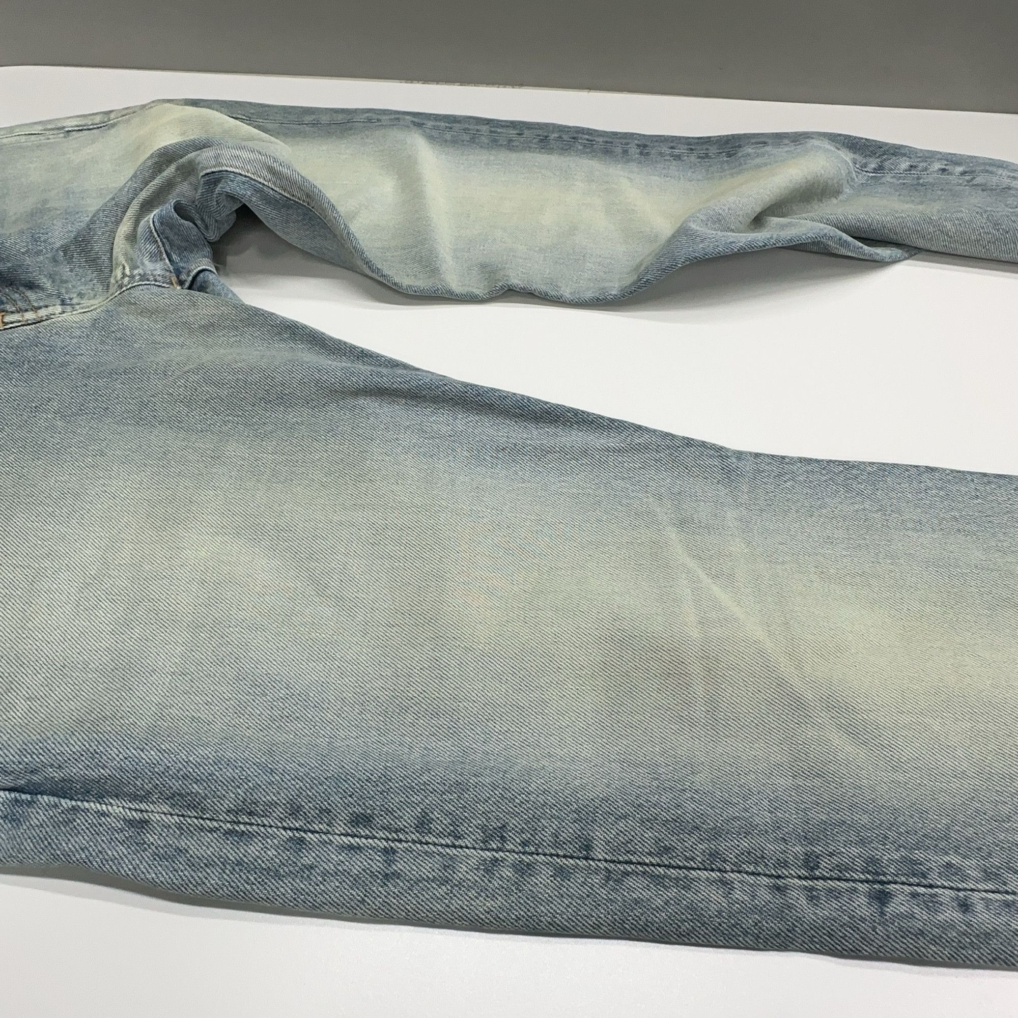Saint Laurent Paris Saint Laurent Distressed Denim Jeans Size 33 Size US 33 - 10 Thumbnail