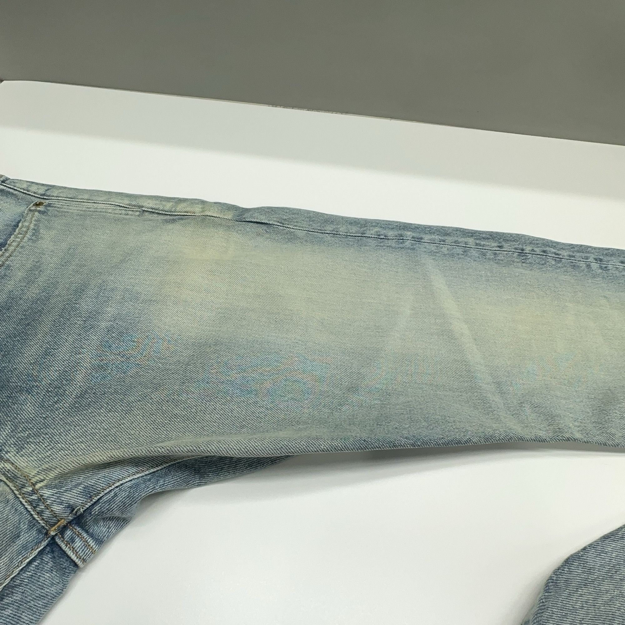 Saint Laurent Paris Saint Laurent Distressed Denim Jeans Size 33 Size US 33 - 9 Thumbnail