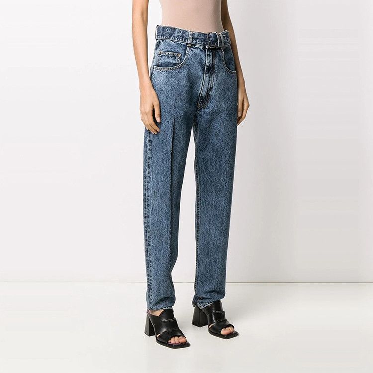 Maison Margiela Maison Margiela Slit Detail Denim Jeans Size 36 Size 25" / US 0 / IT 36 - 10 Thumbnail