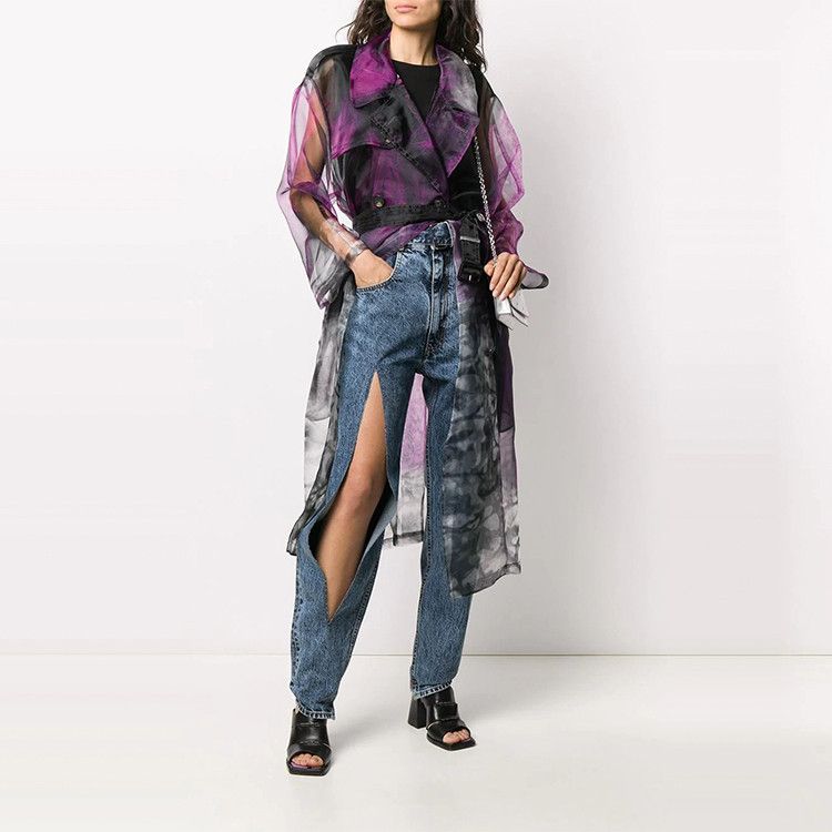 Maison Margiela Maison Margiela Slit Detail Denim Jeans Size 36 Size 25" / US 0 / IT 36 - 8 Thumbnail