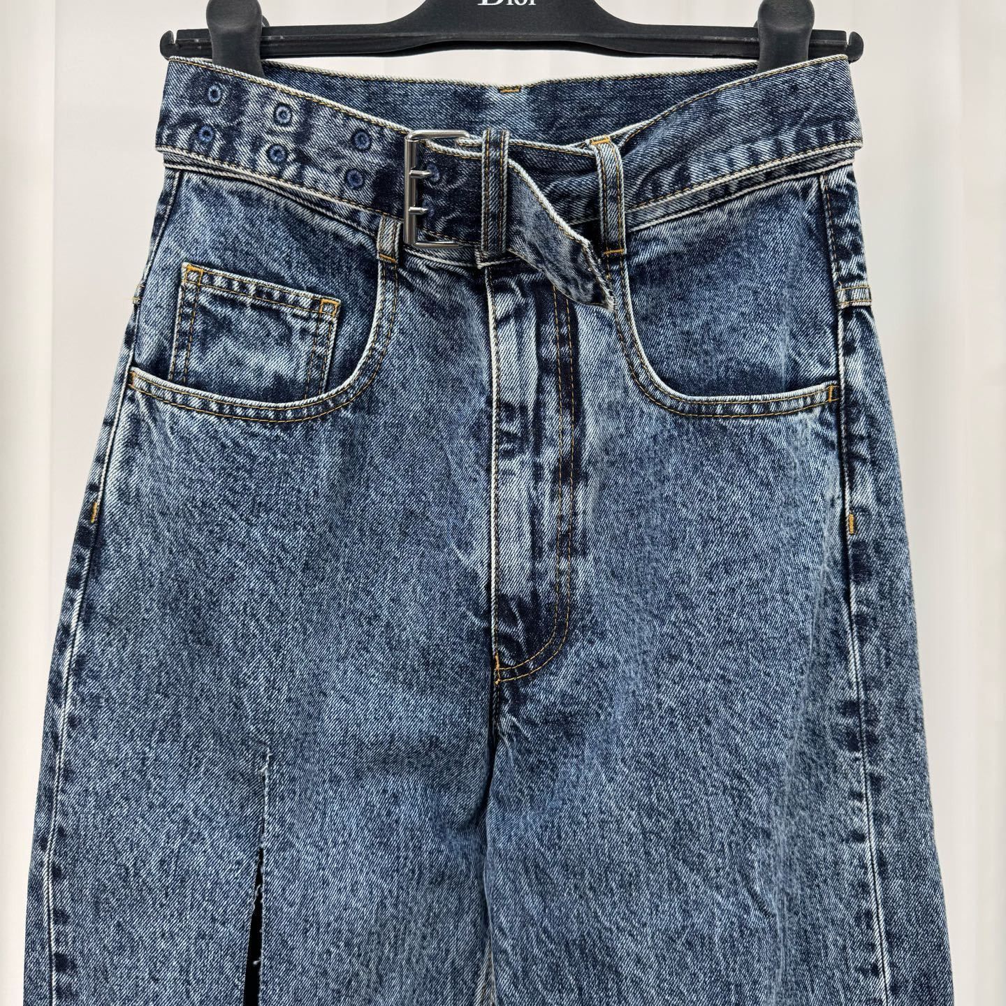 Maison Margiela Maison Margiela Slit Detail Denim Jeans Size 36 Size 25" / US 0 / IT 36 - 6 Thumbnail