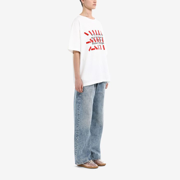 Maison Margiela Maison Margiela Tape Print T-Shirt Size 38 Size XS / US 0-2 / IT 36-38 - 8 Thumbnail