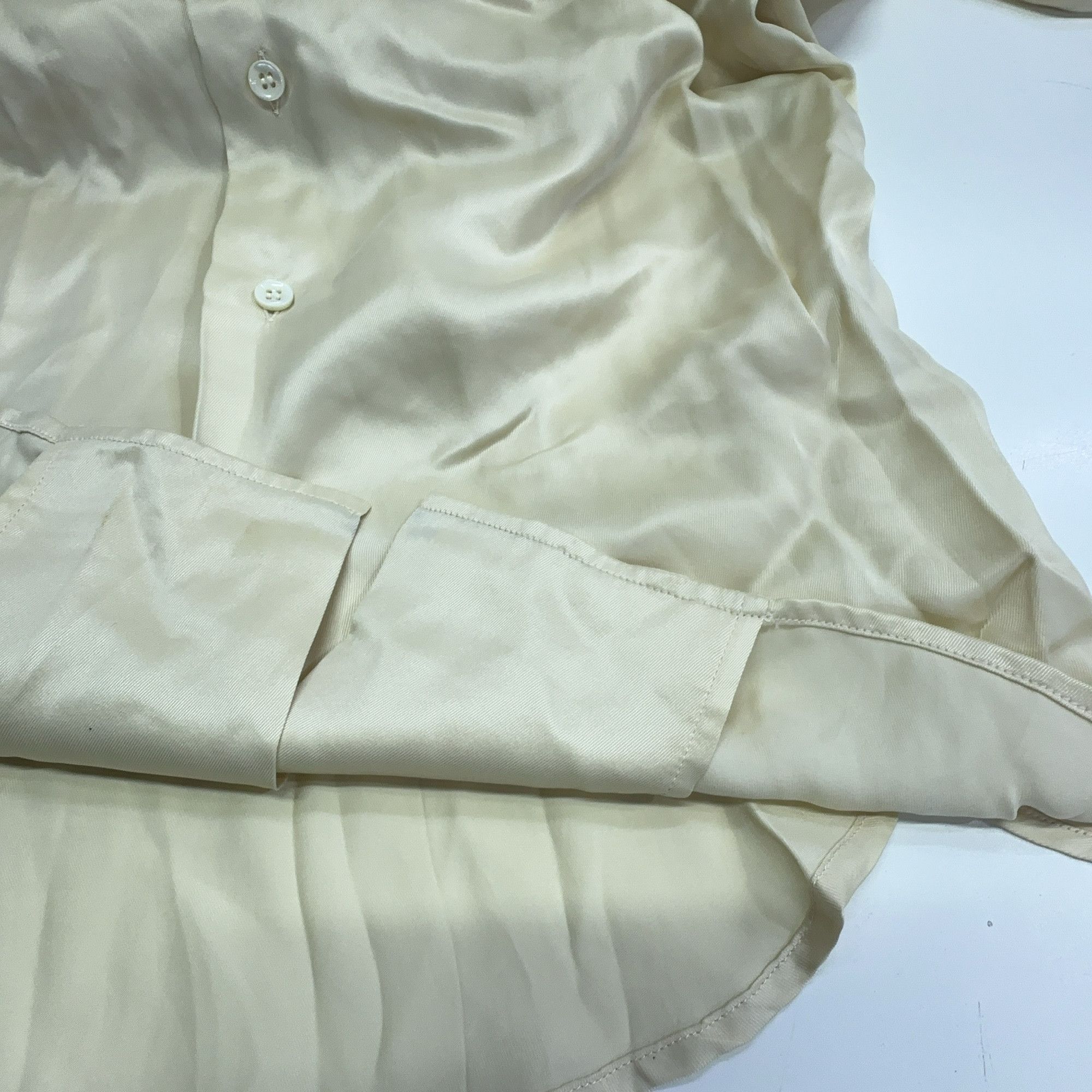 Maison Margiela Maison Margiela Beige Button Up Shirt Size 38 Size XS / US 0-2 / IT 36-38 - 13 Thumbnail