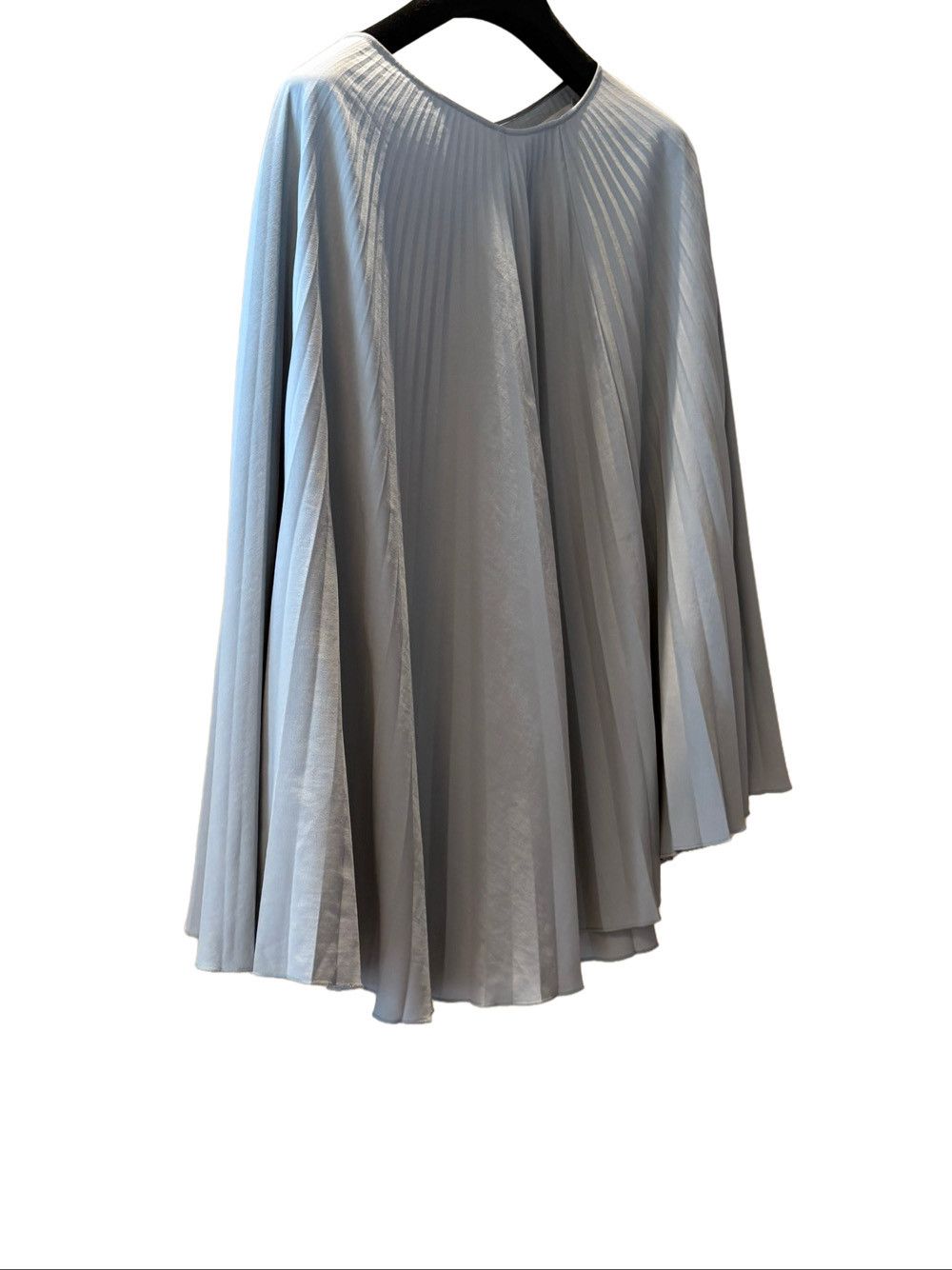 Maison Margiela Maison Margiela Silver Pleated Midi Skirt Size IT 42 Size 28" / US 6 / IT 42 - 2 Thumbnail