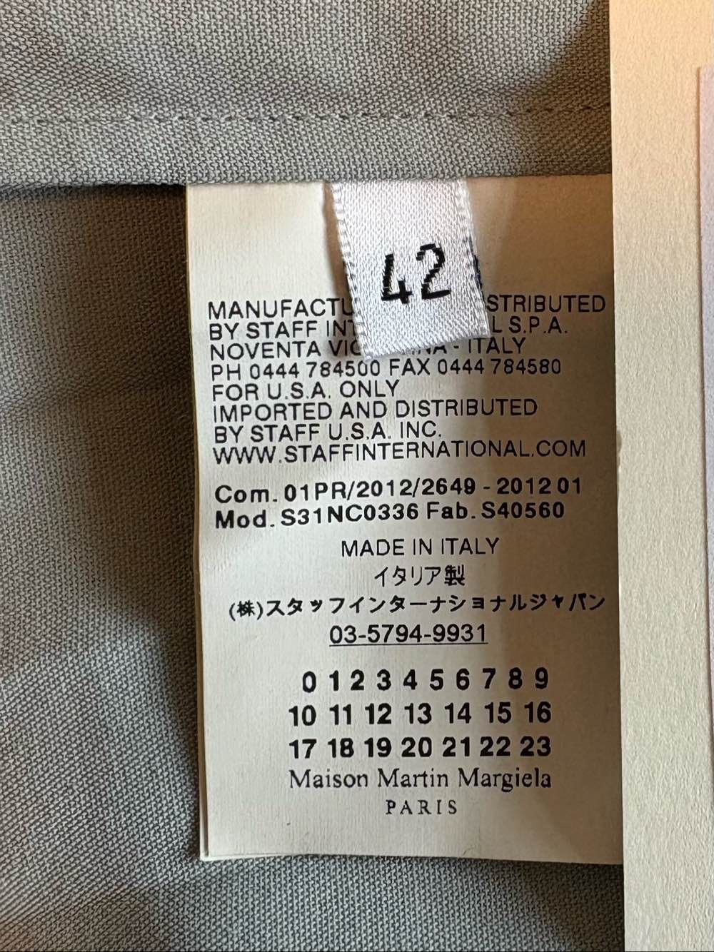 Maison Margiela Maison Margiela Silver Pleated Midi Skirt Size IT 42 Size 28" / US 6 / IT 42 - 4 Thumbnail