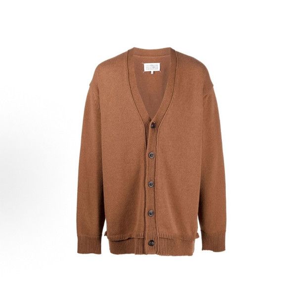 Maison Margiela Maison Margiela Elbow Patch Cardigan Size M Size US M / EU 48-50 / 2 - 7 Thumbnail