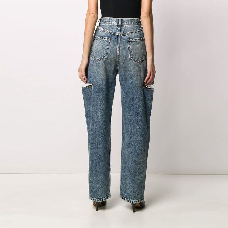 Maison Margiela Maison Margiela Distressed Denim Jeans Size 40 Size 27" / US 4 / IT 40 - 8 Thumbnail