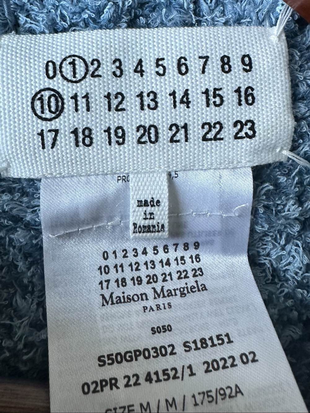 Maison Margiela Maison Margiela Textured Knit Sweater Size M Size US M / EU 48-50 / 2 - 3 Thumbnail